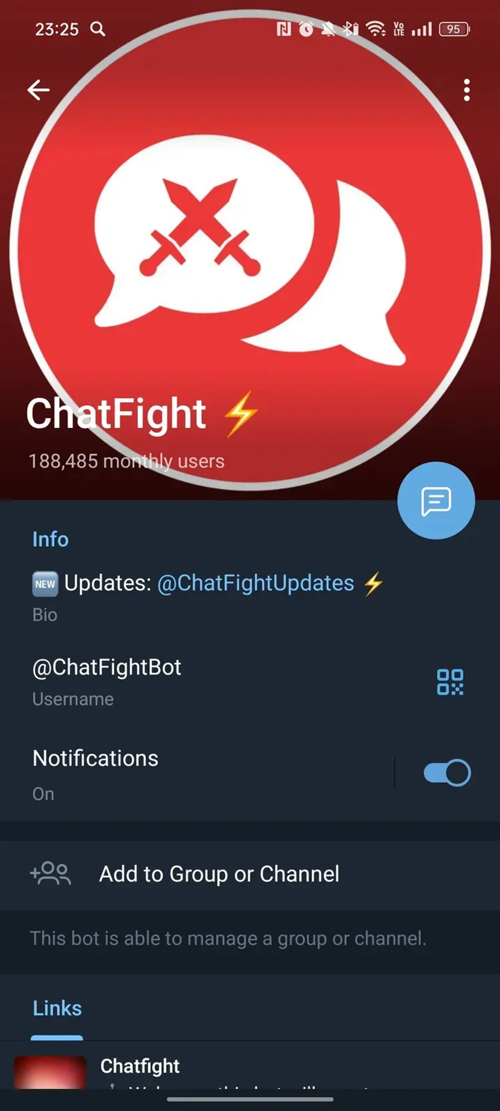 ChatFight ⚡️ в Телеграм — скриншот 4