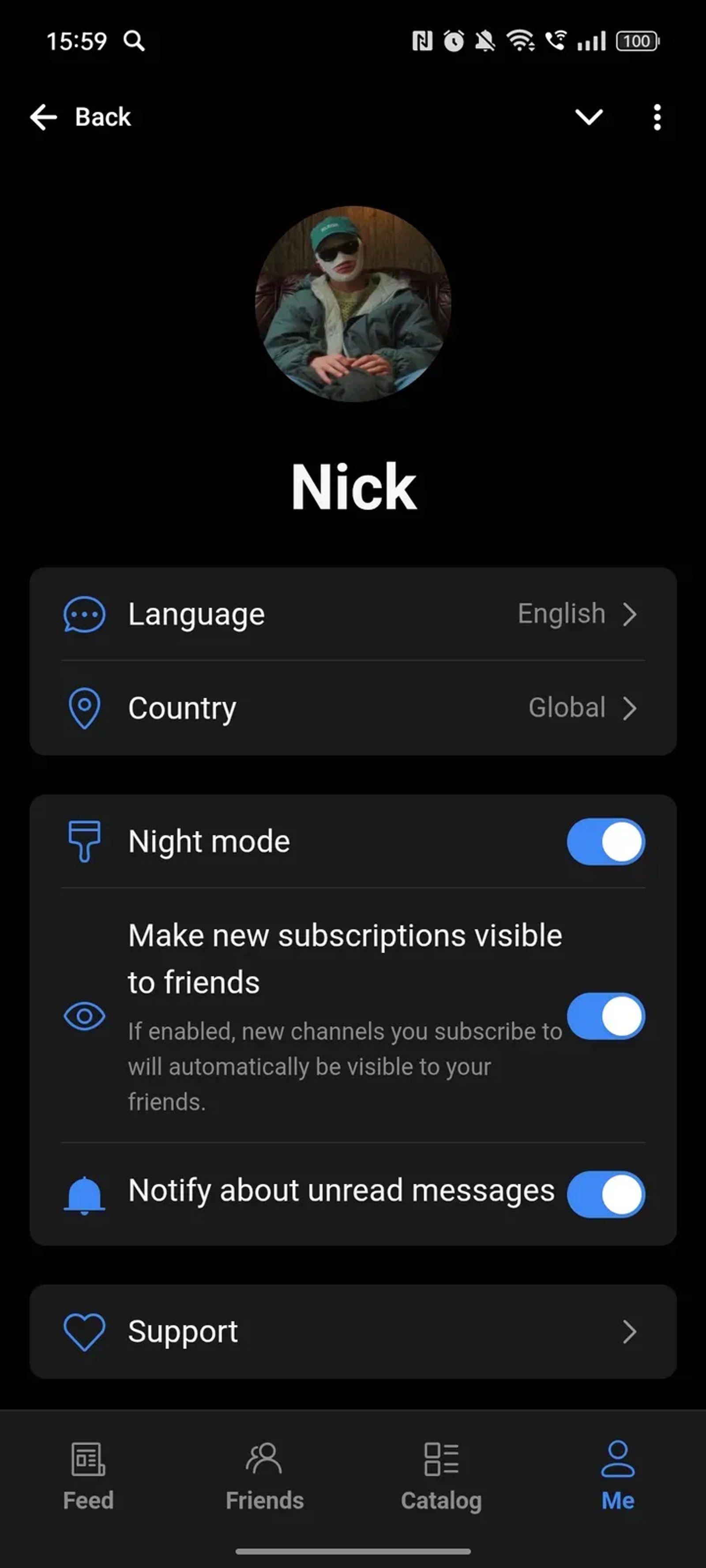 Feed в Телеграм — скриншот 4