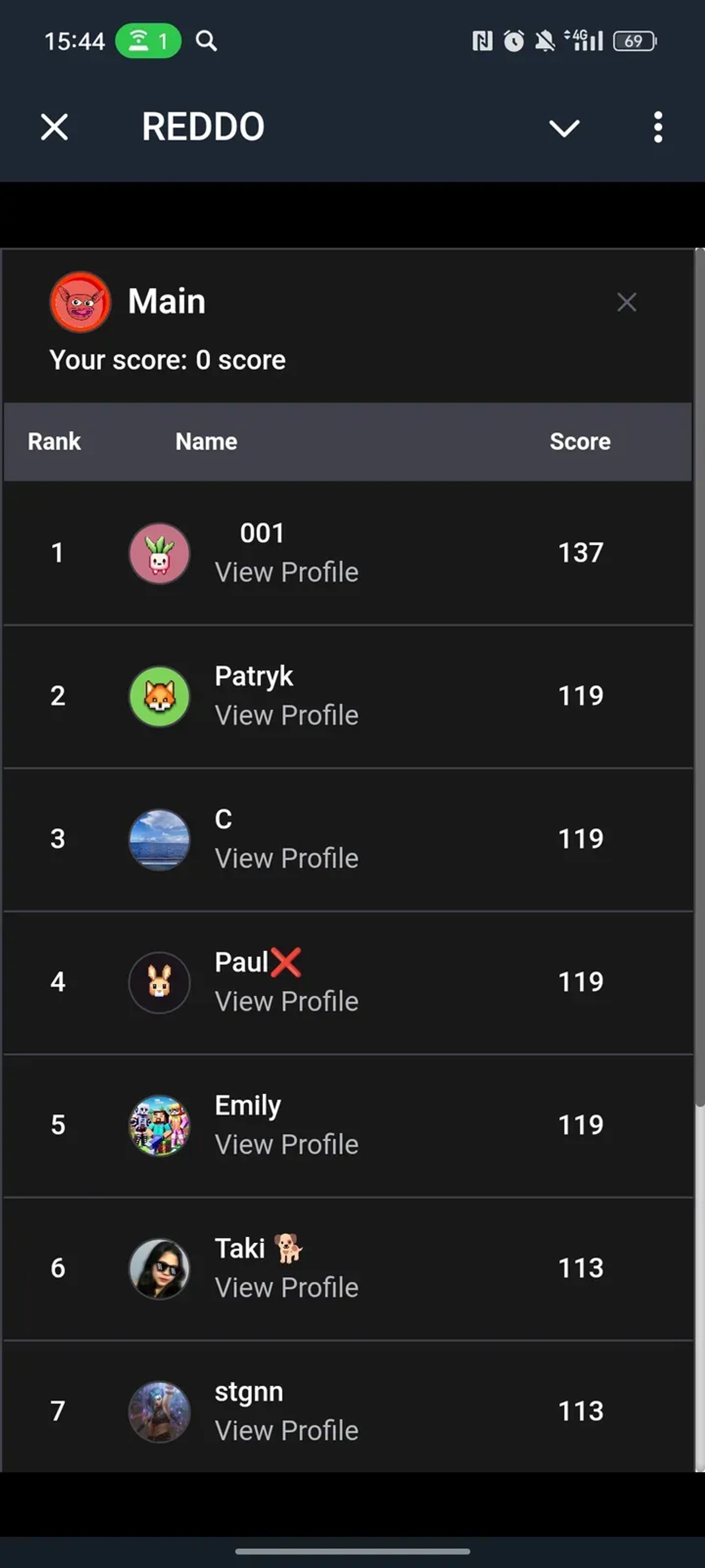 REDDO Telegram Screenshot 2