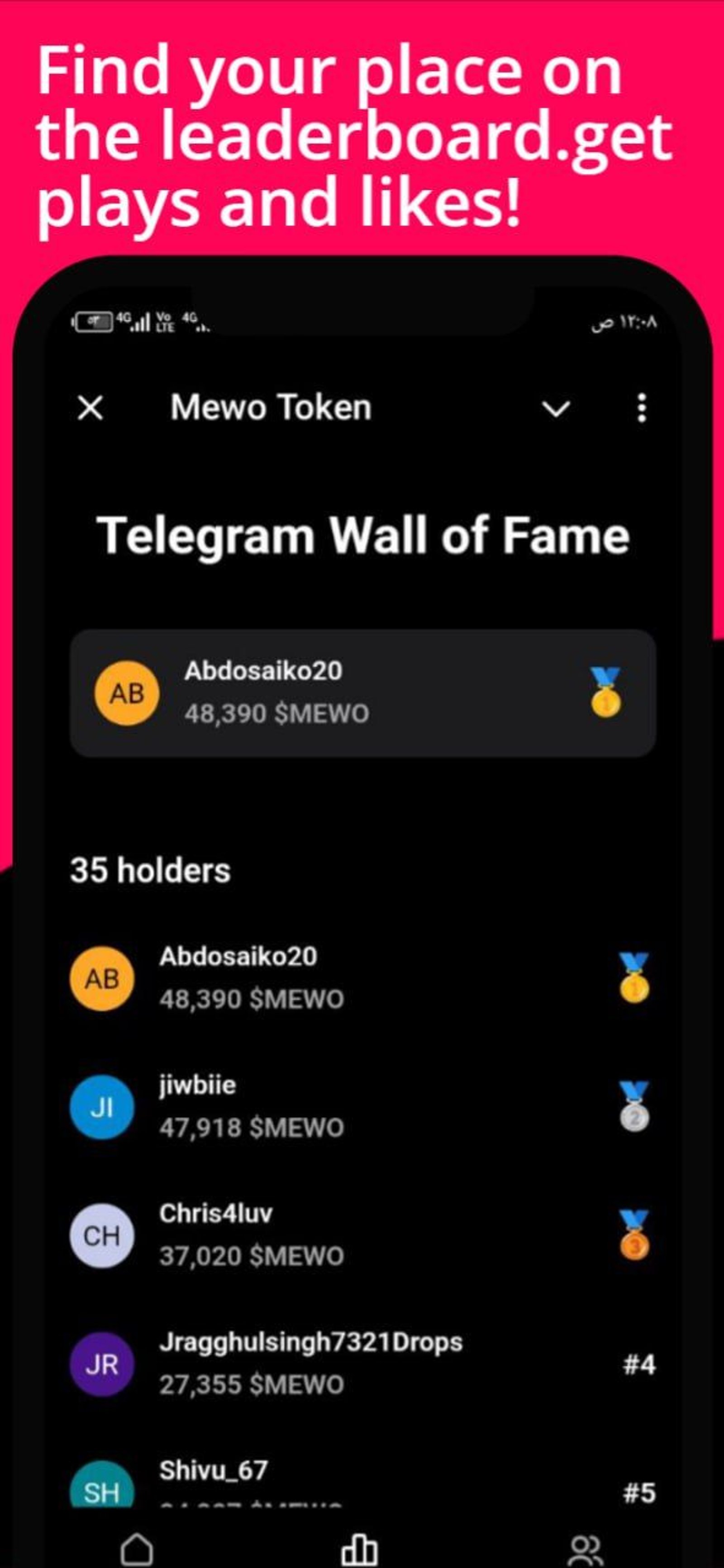 Mewo Token в Телеграм — скриншот 5