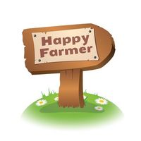Happy Farmer Game Logo Telegram