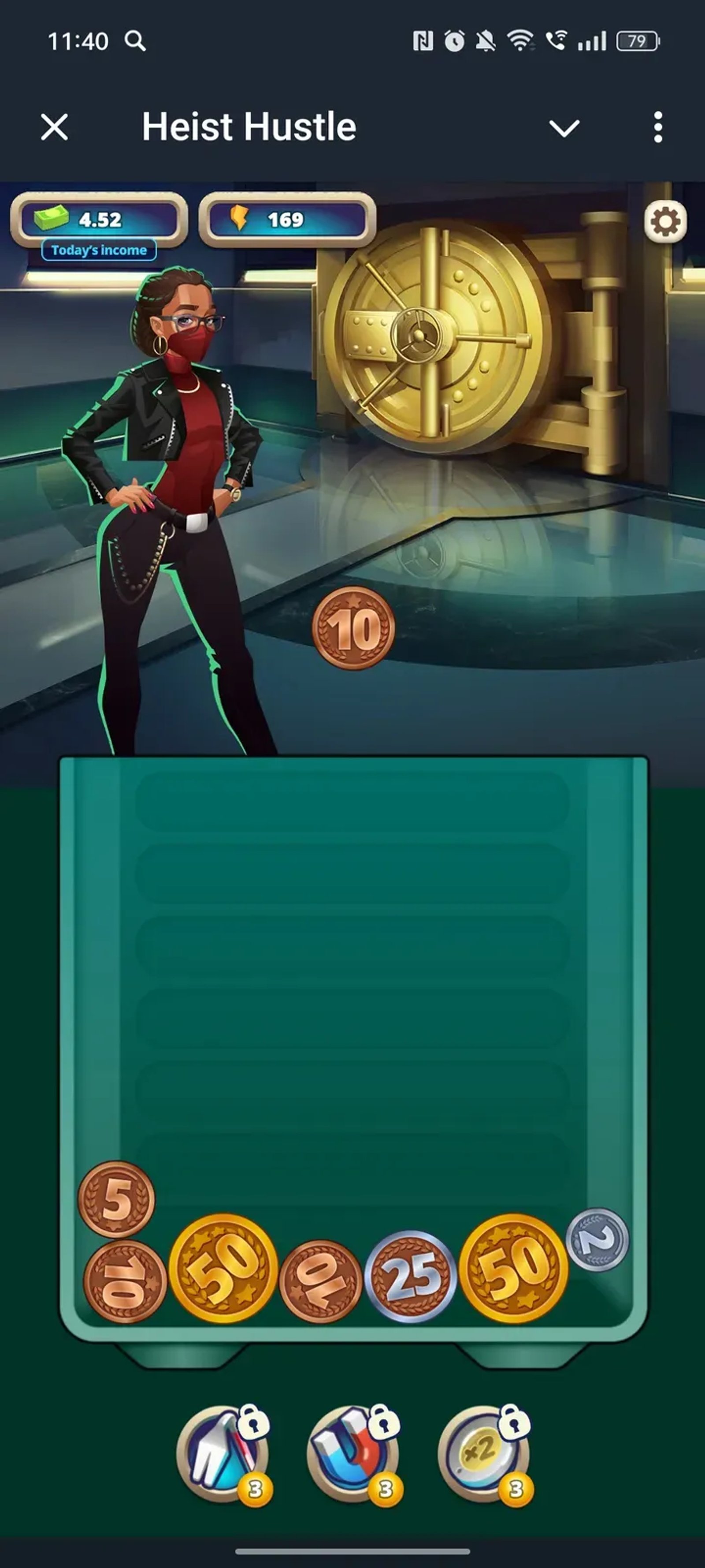 Heist Hustle в Телеграм — скриншот 2