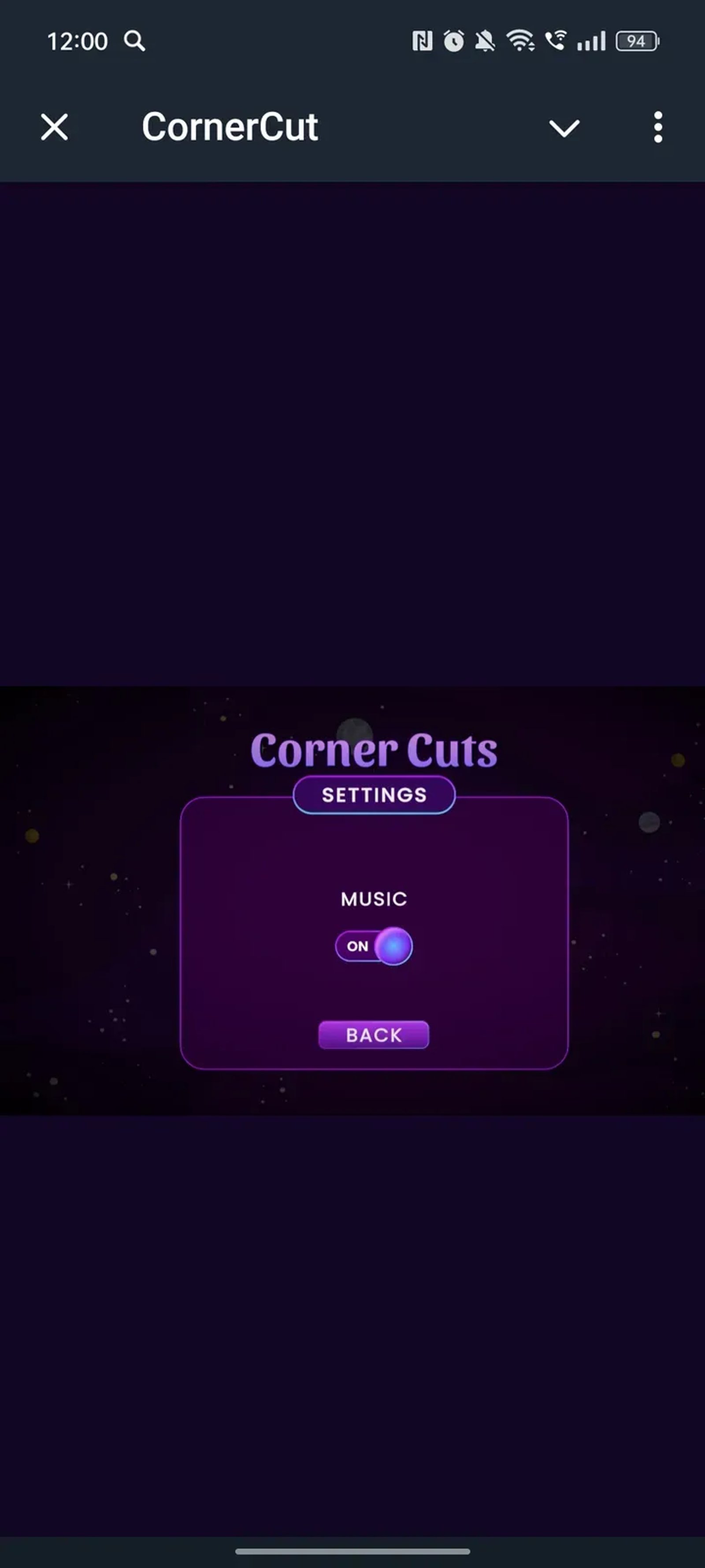 CornerCut в Телеграм — скриншот 2