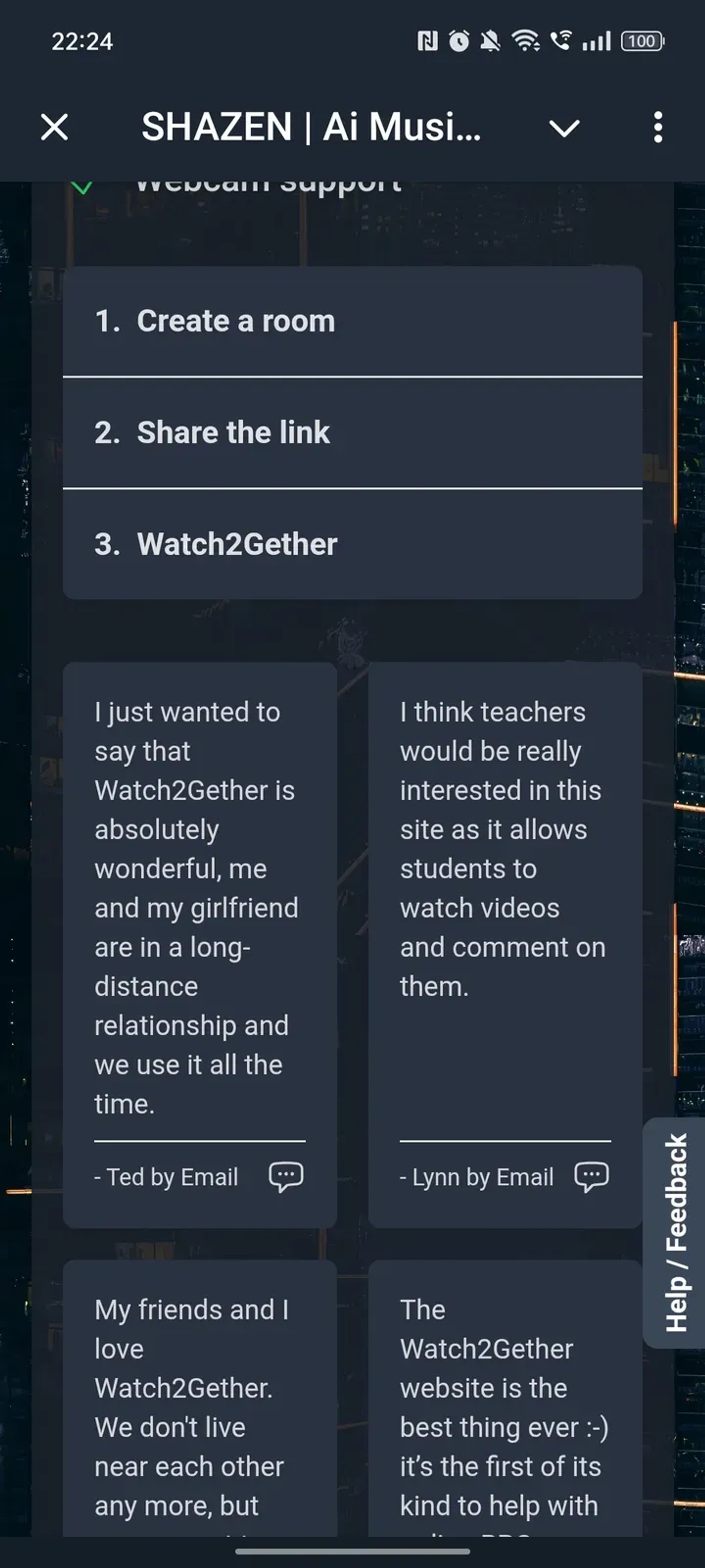 SHAZEN | Ai Music Finder в Телеграм — скриншот 3