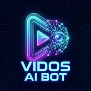 Vidos.AI Logo de Telegram