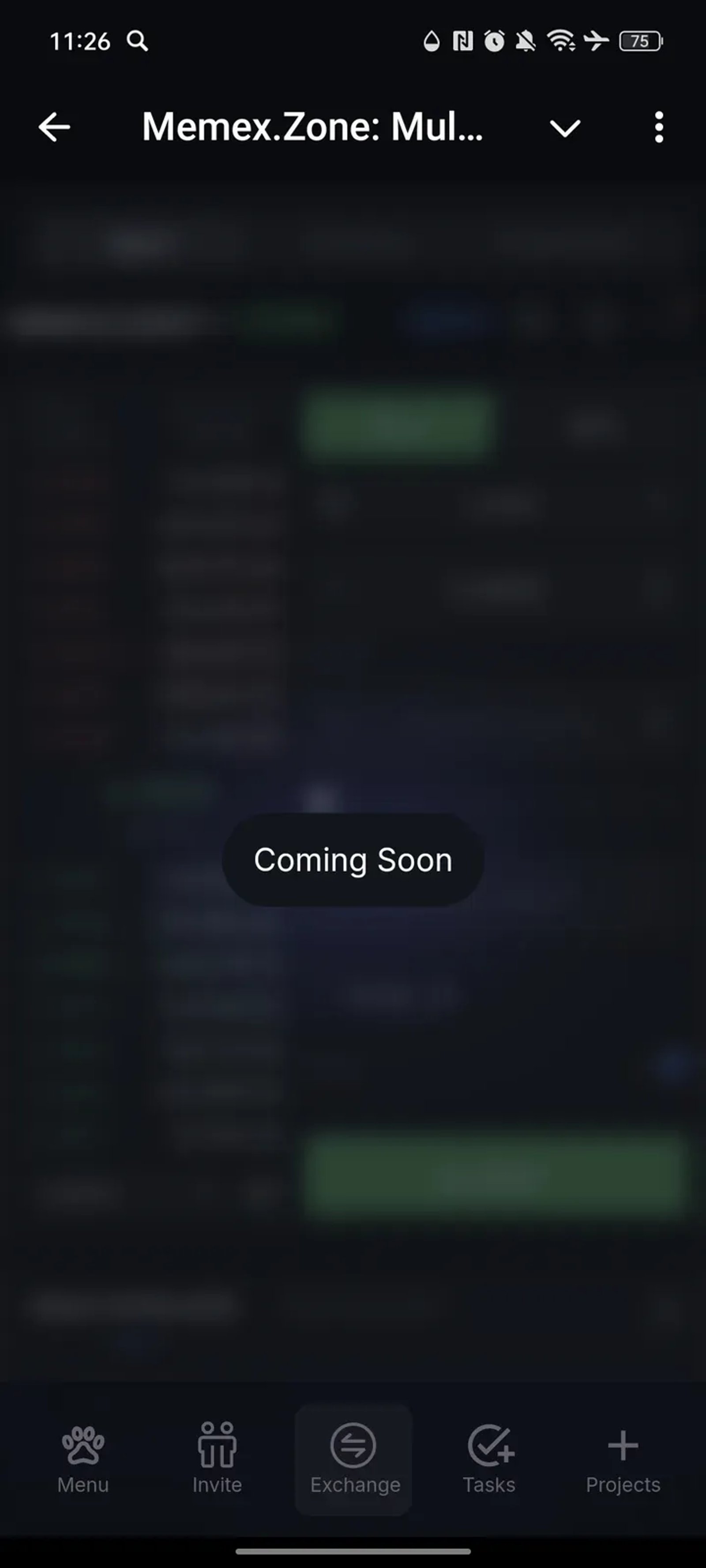 Memex.Zone: Multiproject APP - Play & Earn BOT в Телеграм — скриншот 3
