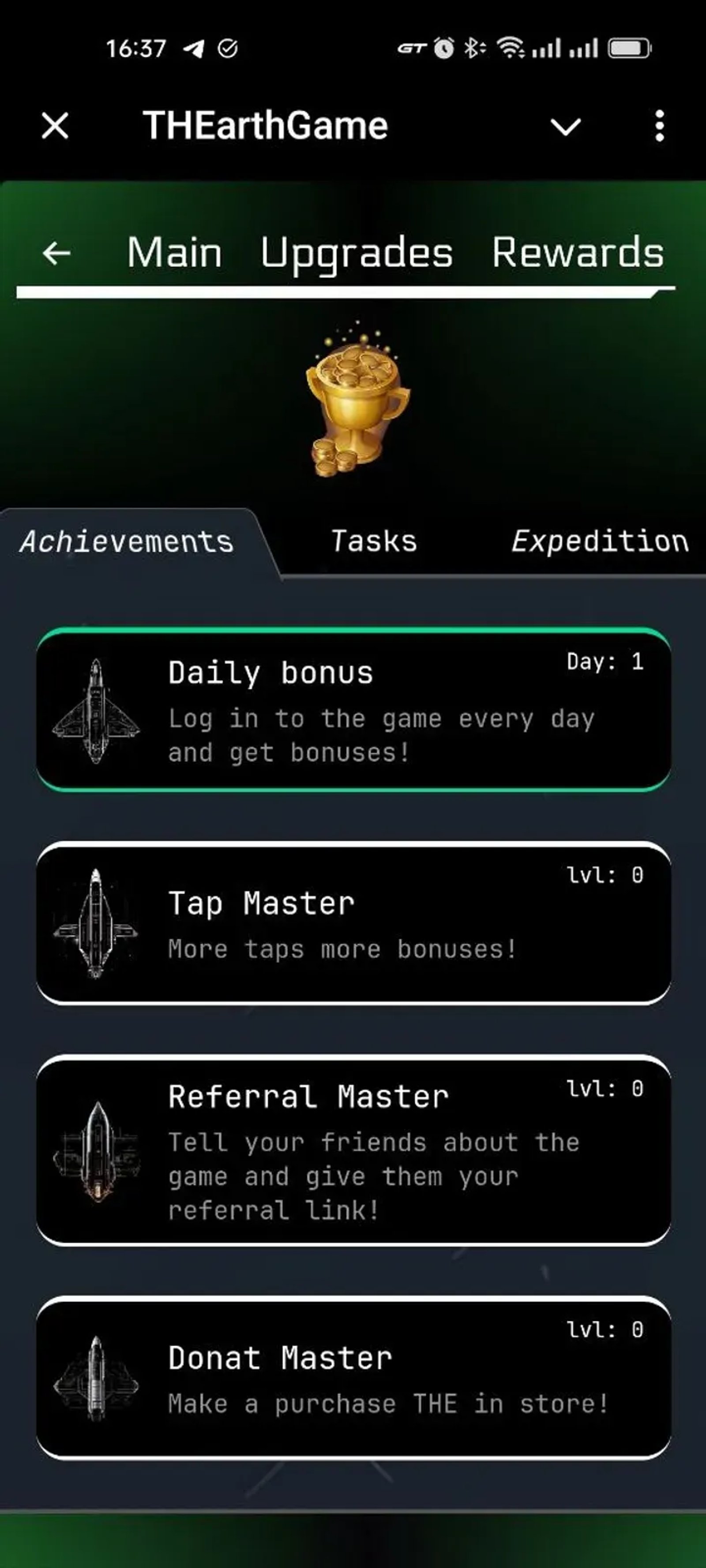 THEarthGame Telegram Screenshot 2