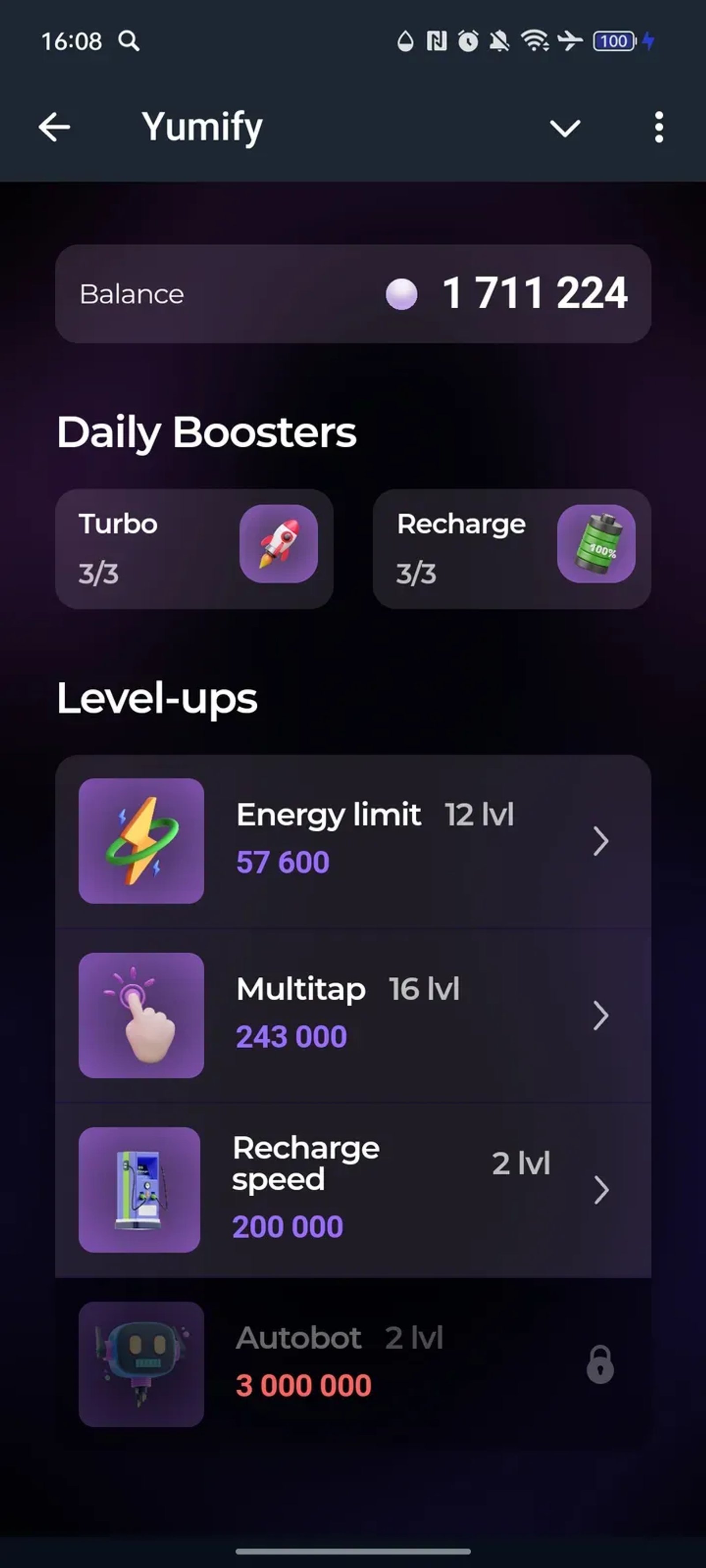 Yumify Telegram Screenshot 5