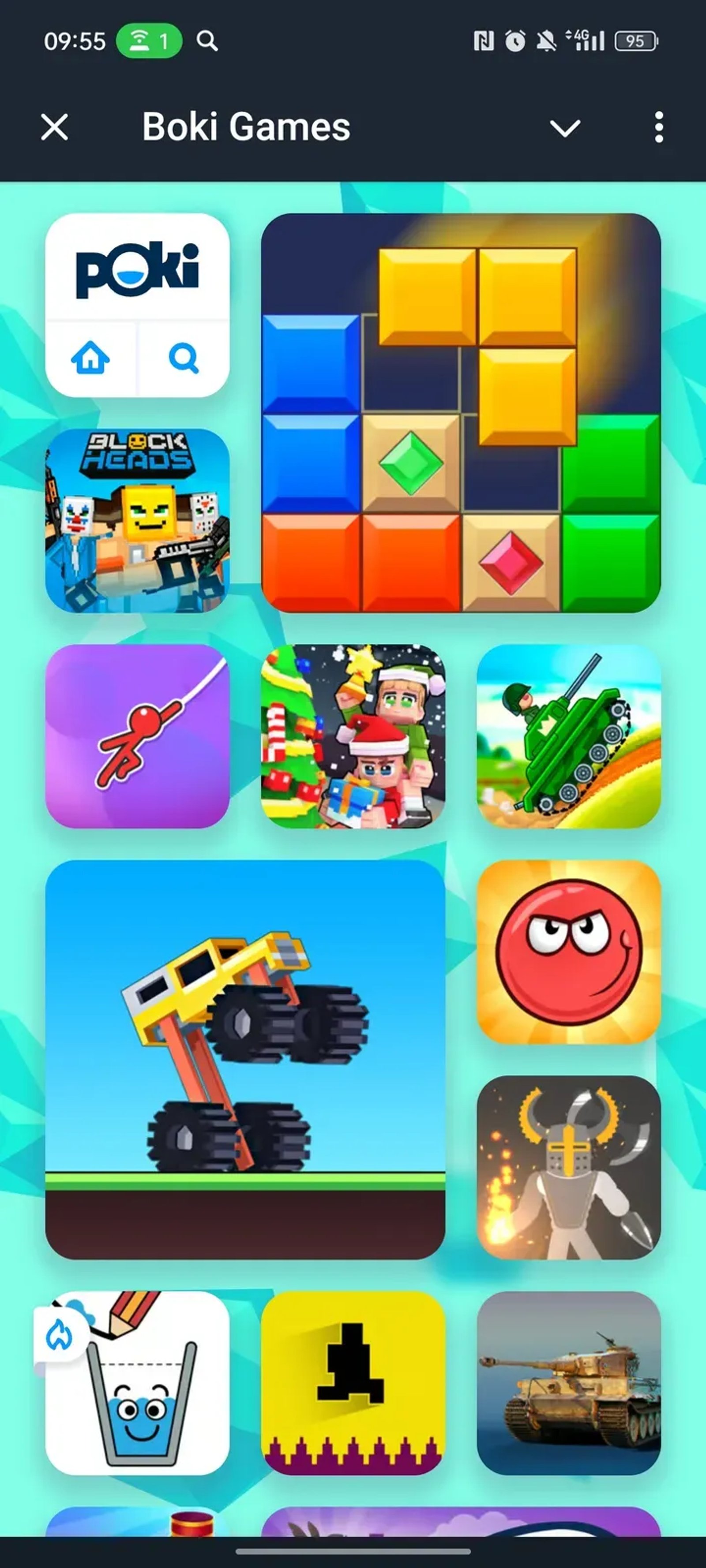 Boki Games в Телеграм — скриншот 1