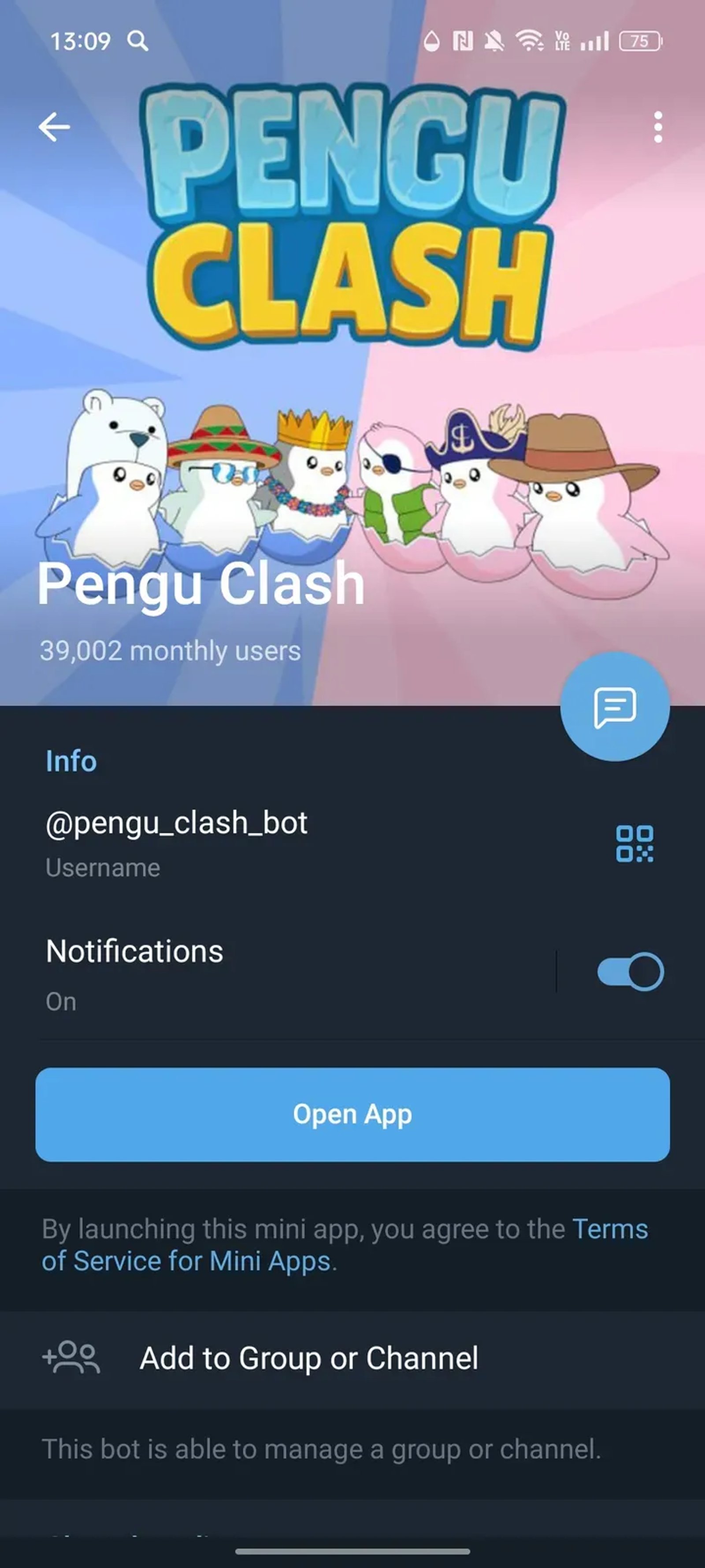 Pengu Clash 🐧 в Телеграм — скриншот 4