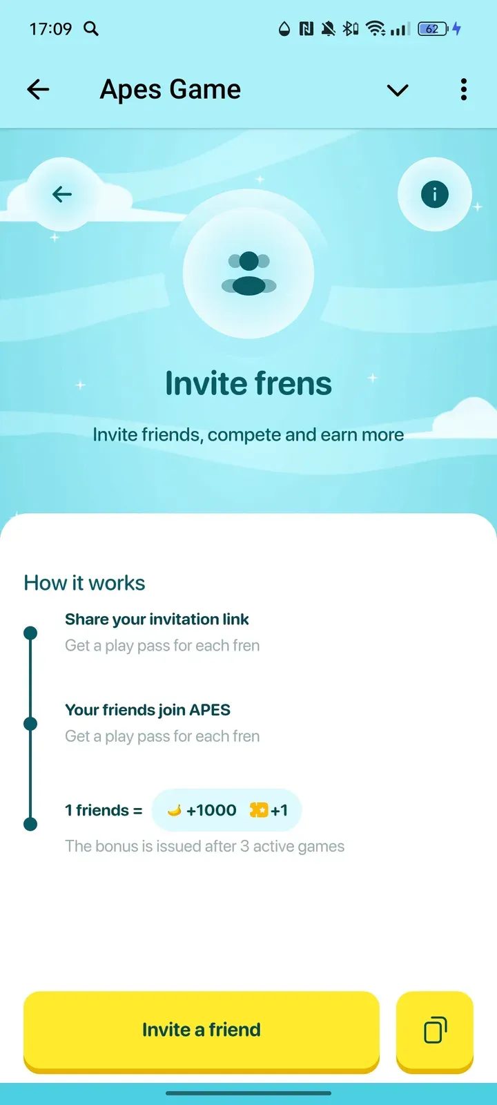 Apes Game Telegram Screenshot 3