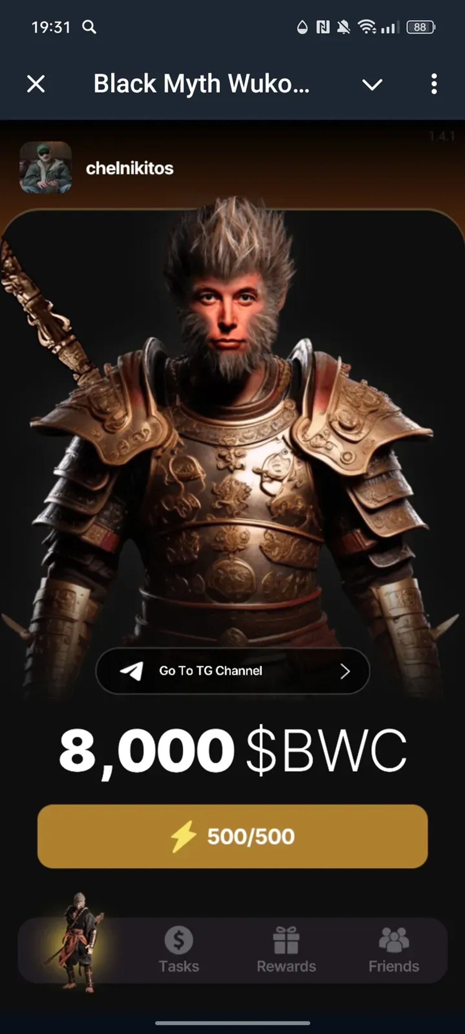 Black Myth Wukong_BWC в Телеграм — скриншот 1