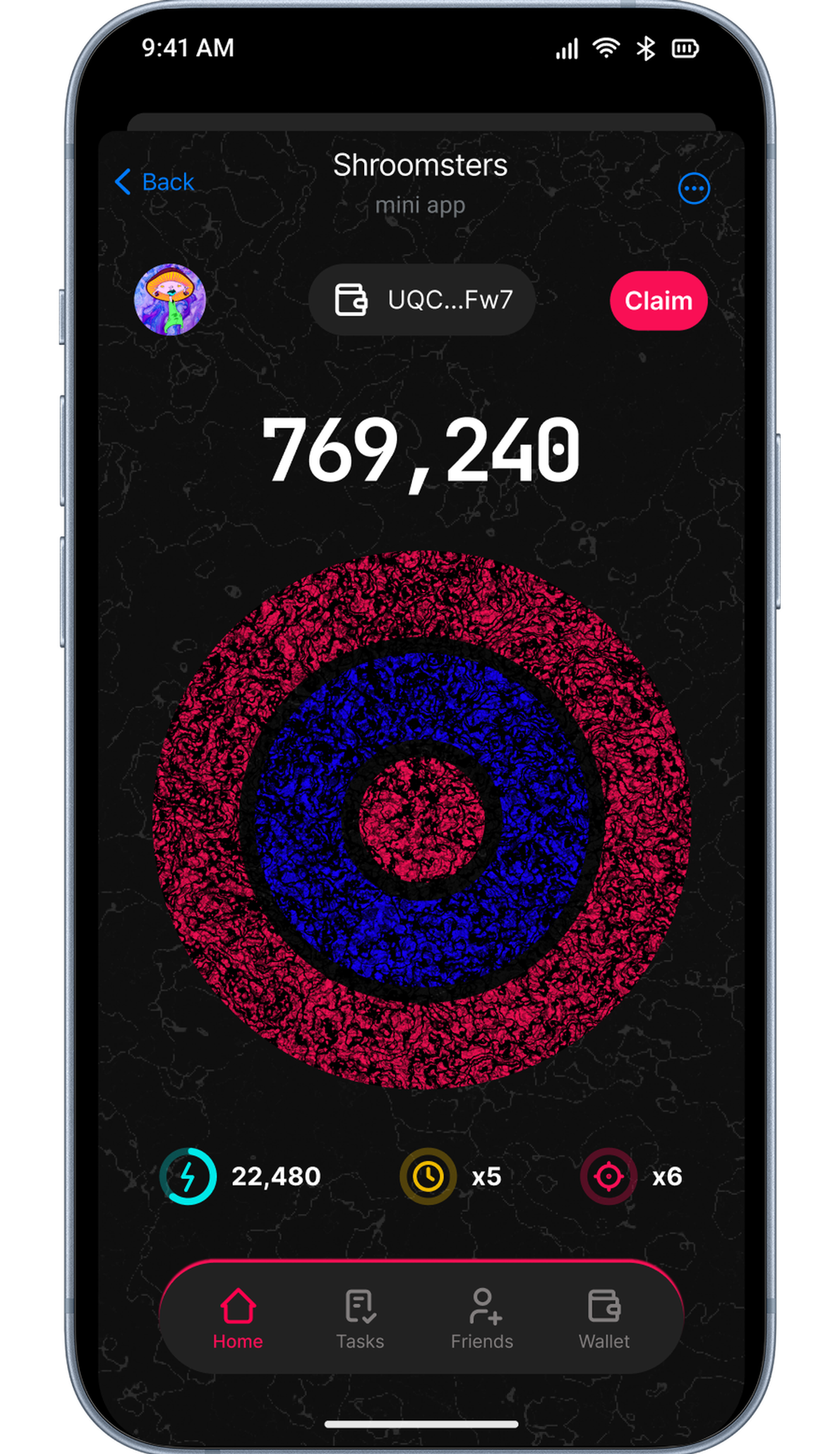 Shroomsters в Телеграм — скриншот 2