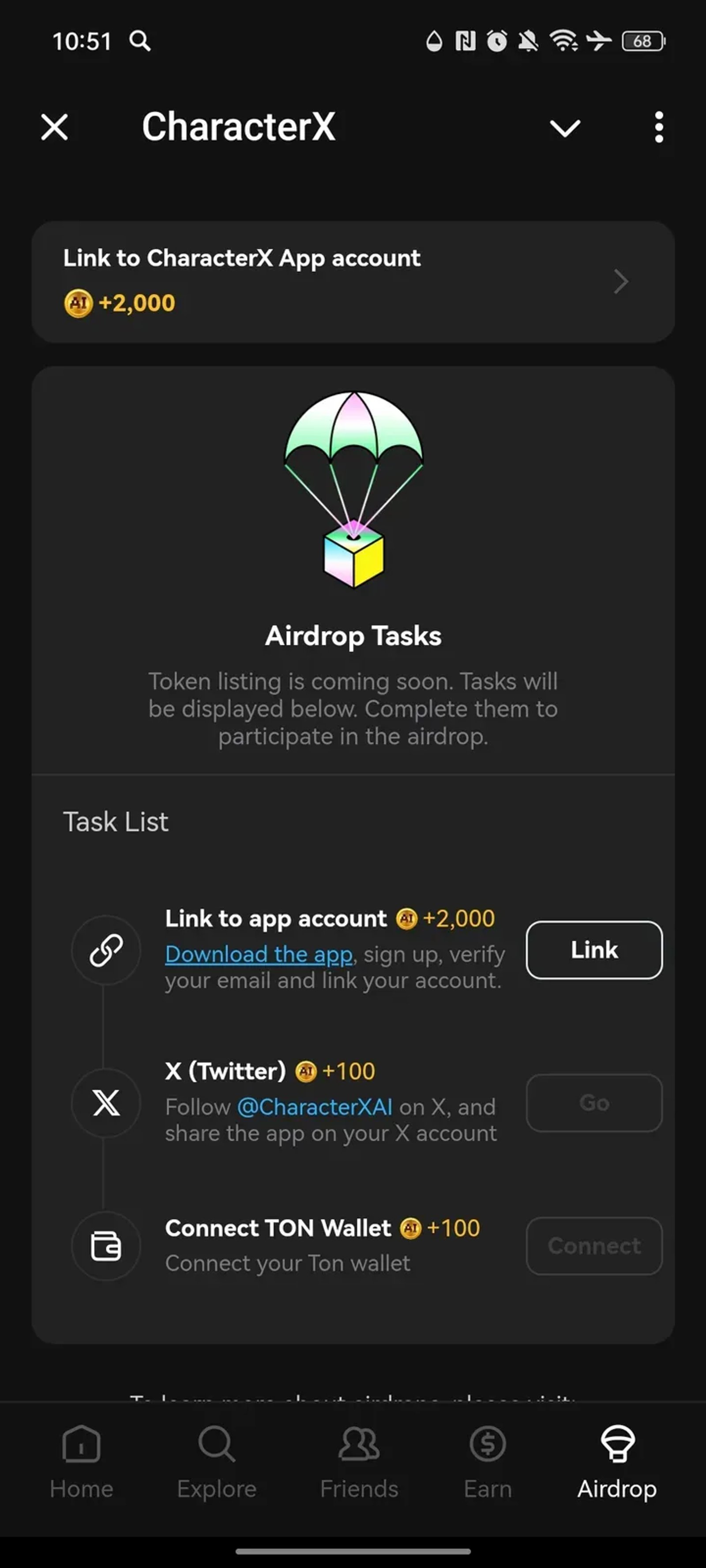 CharacterX (Your Personal AI Girls) в Телеграм — скриншот 5