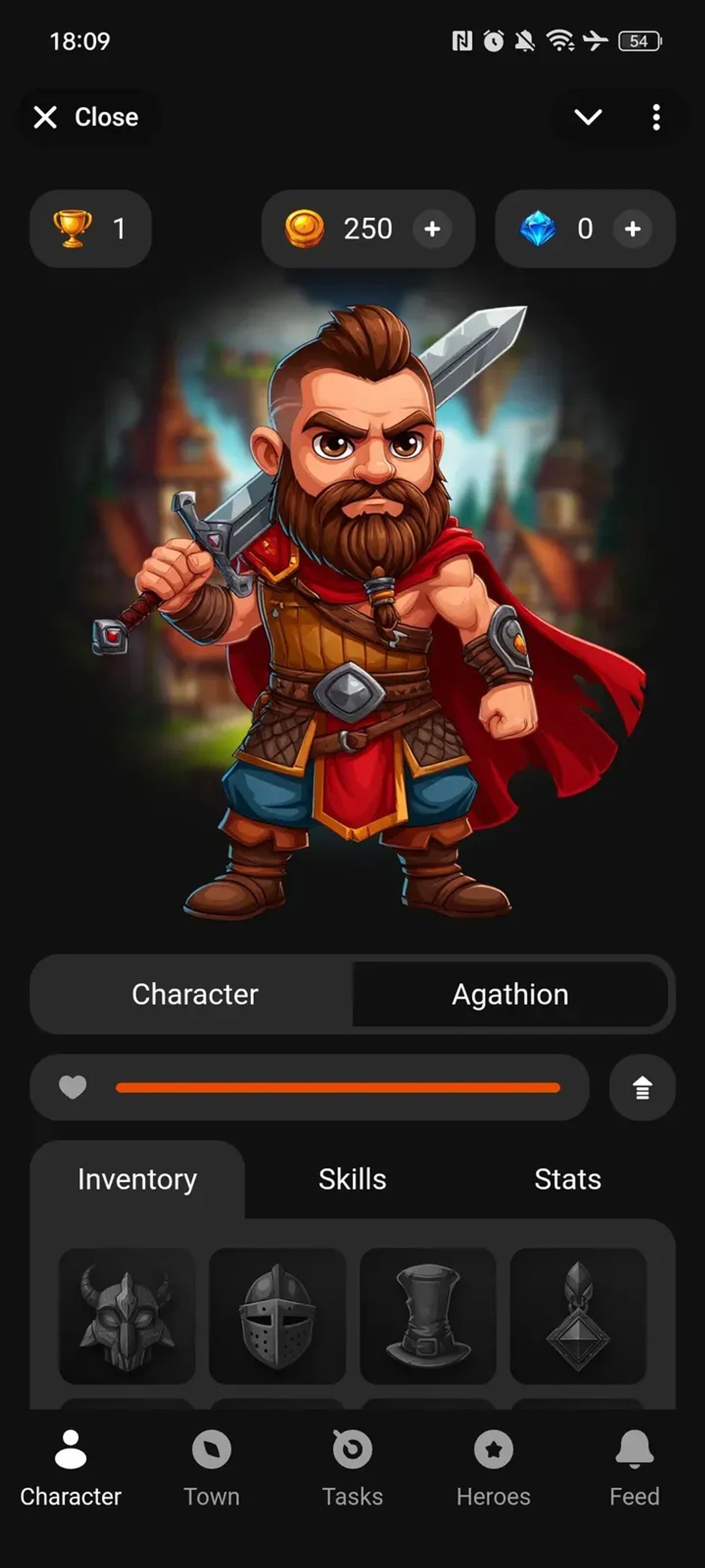 Rune Online в Телеграм — скриншот 1