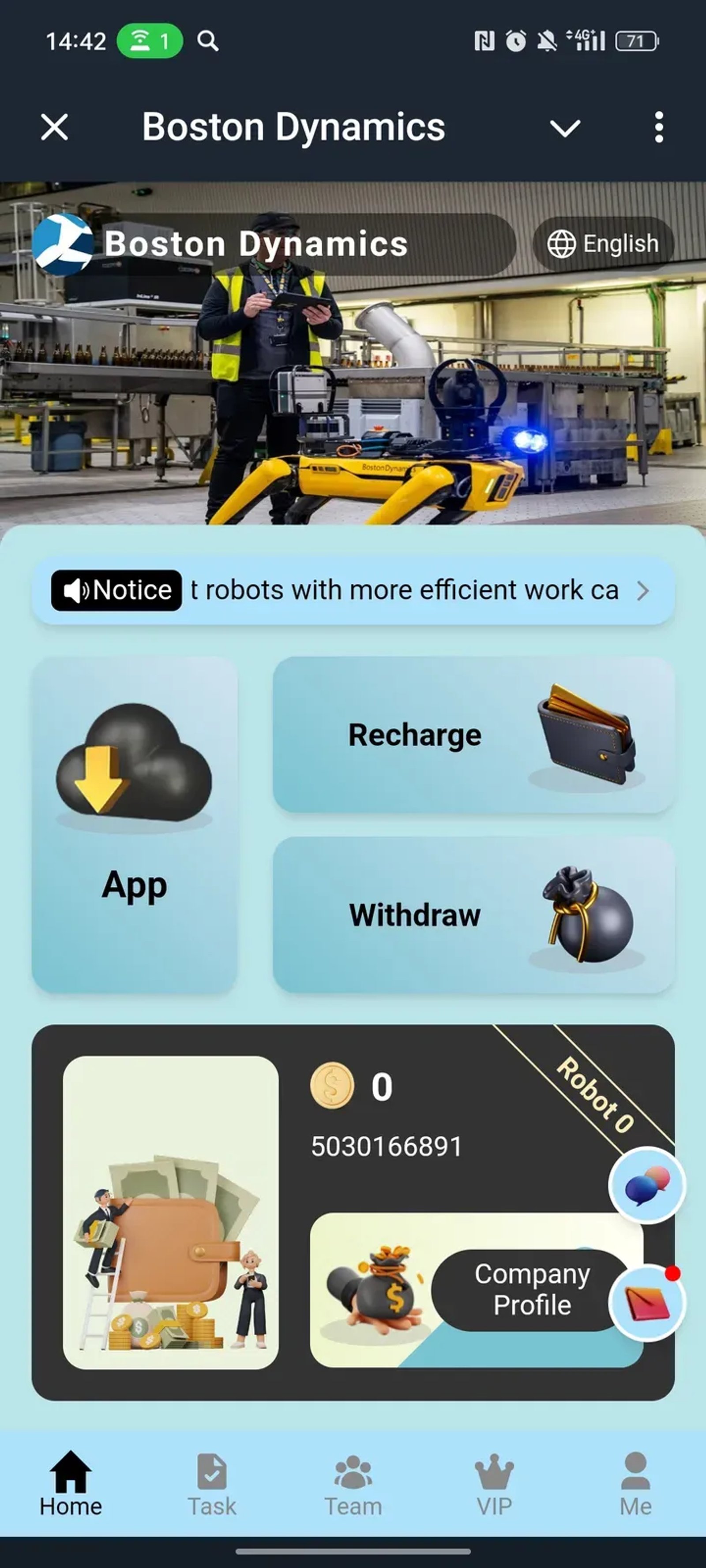 Boston Dynamics Telegram Screenshot 1