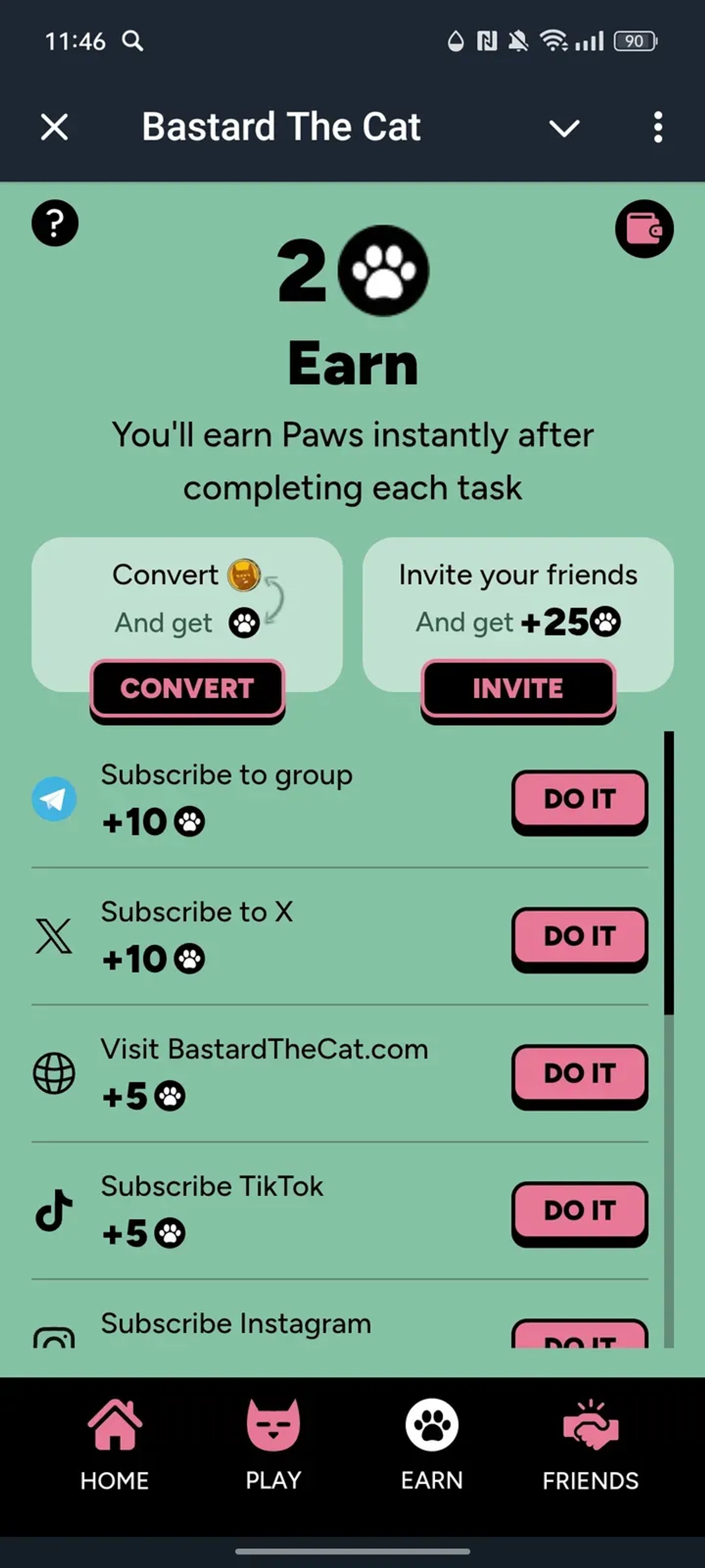 Bastard The Cat в Телеграм — скриншот 3