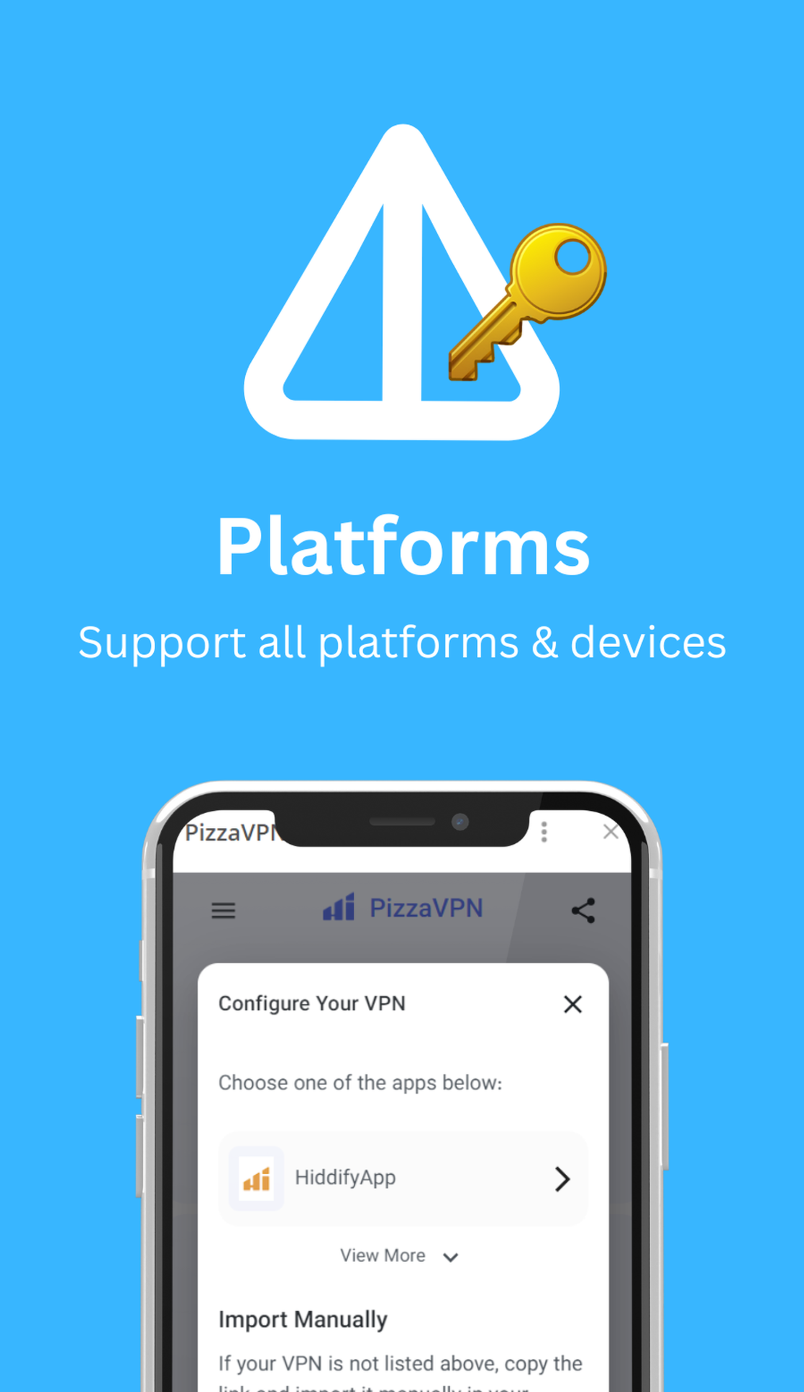 PizzaVPN в Телеграм — скриншот 3