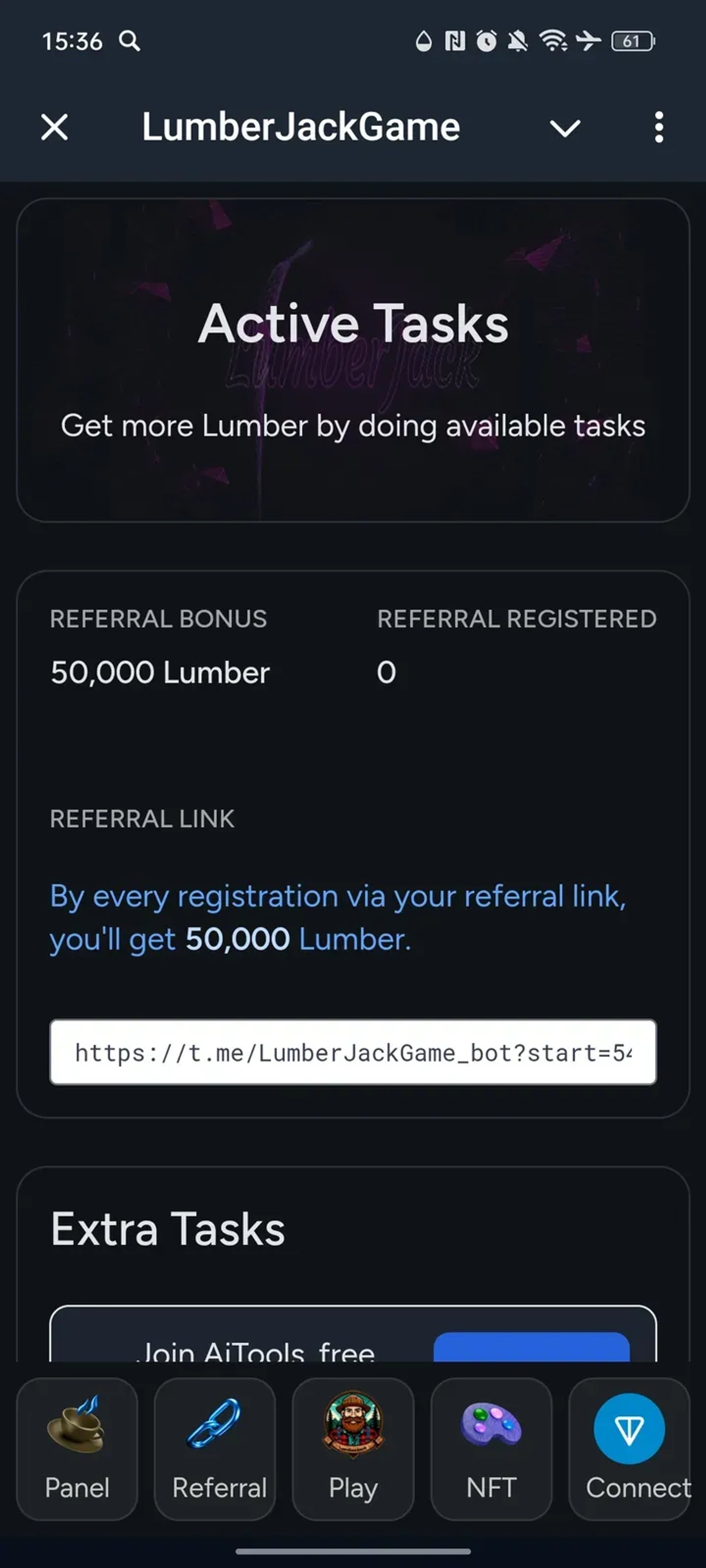 LumberJackGame в Телеграм — скриншот 5