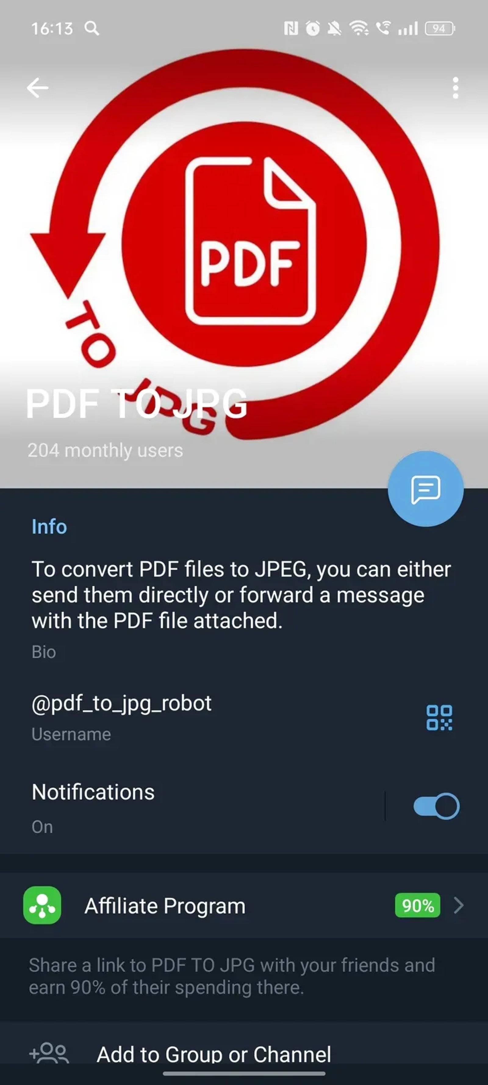 PDF TO JPG ✅ в Телеграм — скриншот 4
