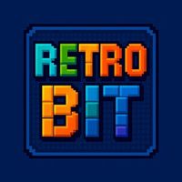 Retro Bit Logo Telegram