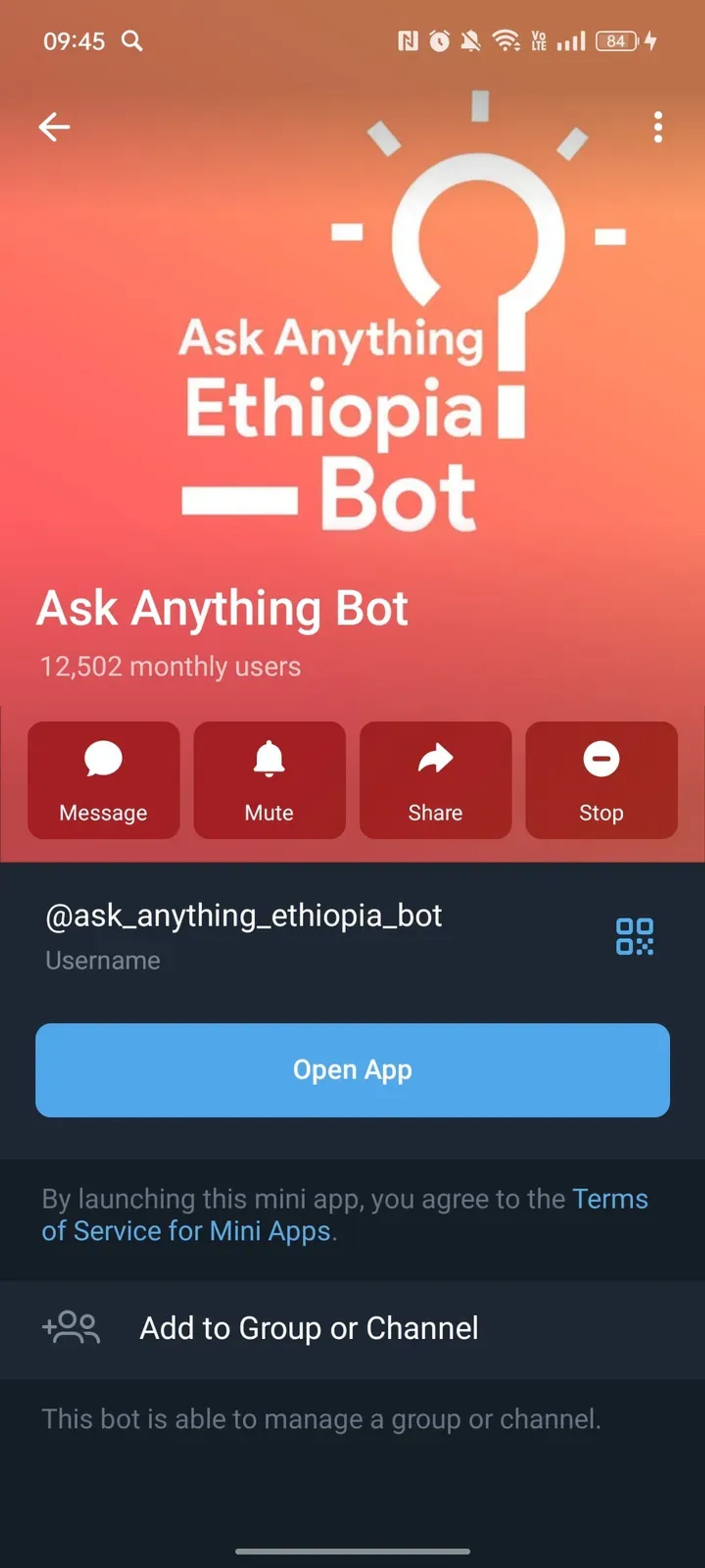 Ask Anything Bot Telegram Screenshot 2