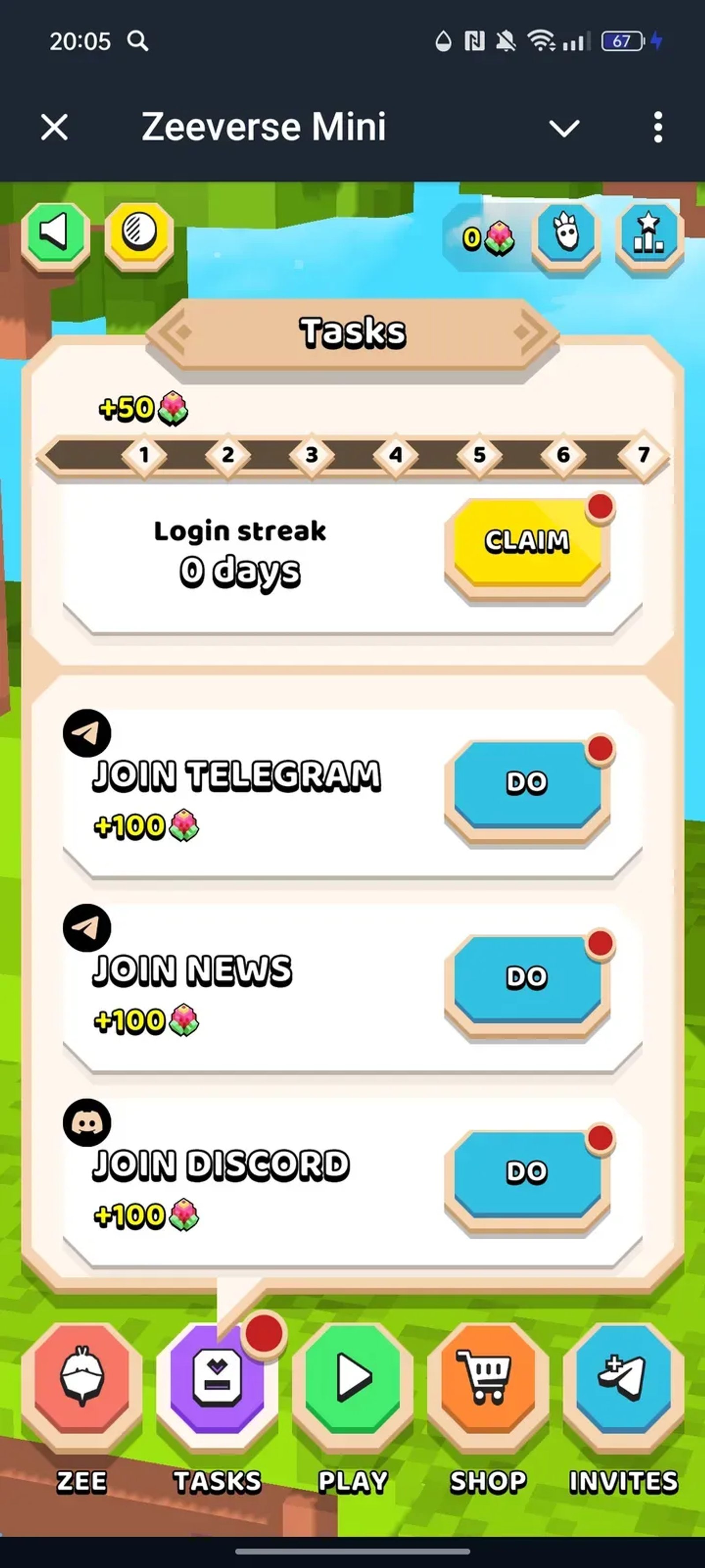 Zeeverse Mini Telegram Screenshot 3