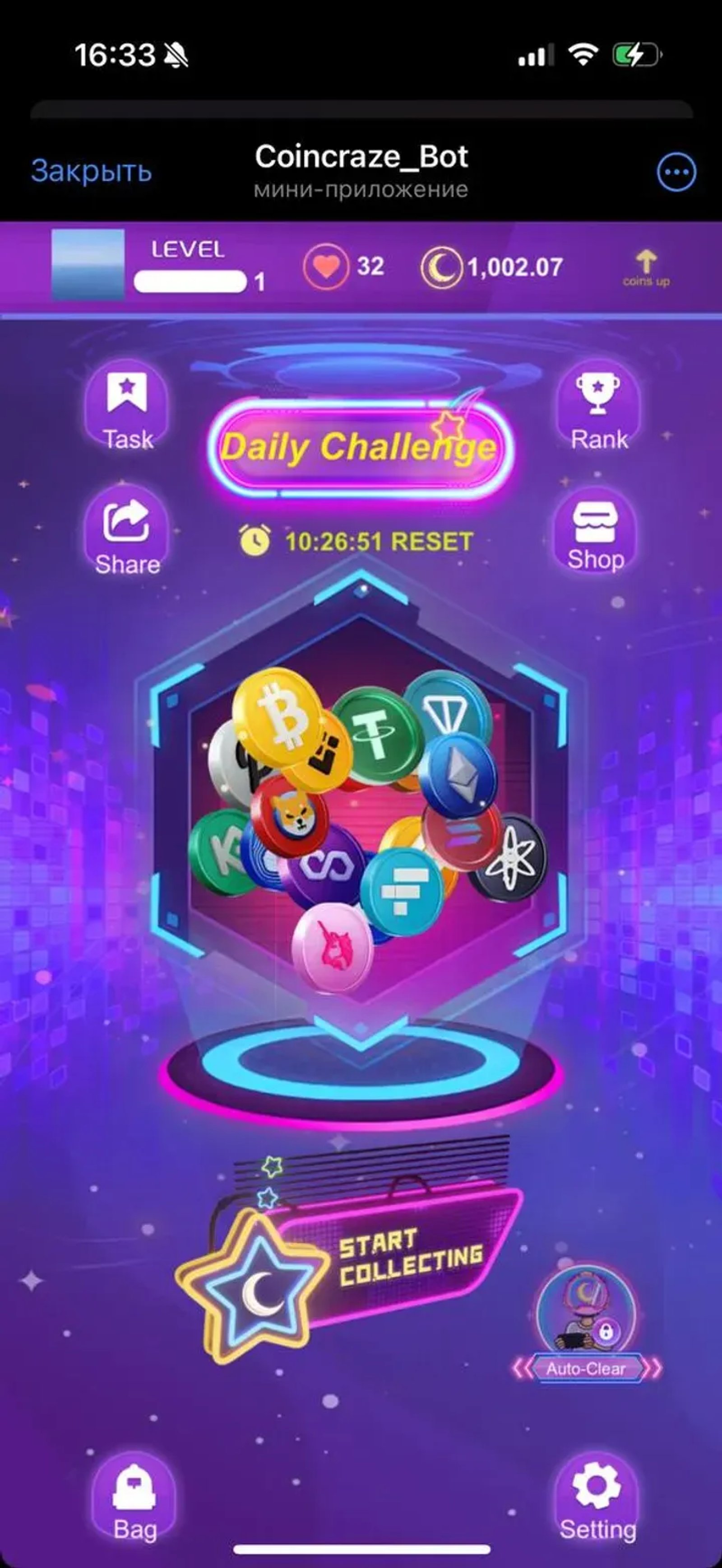 Coincraze_Bot Telegram Screenshot 5