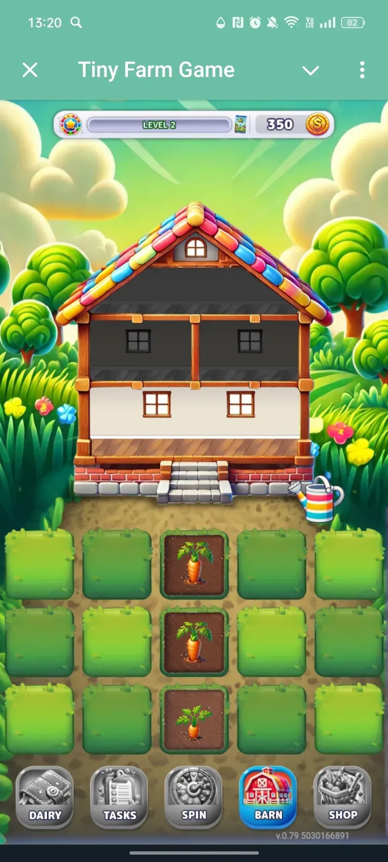 Tiny Farm Game в Телеграм — скриншот 3
