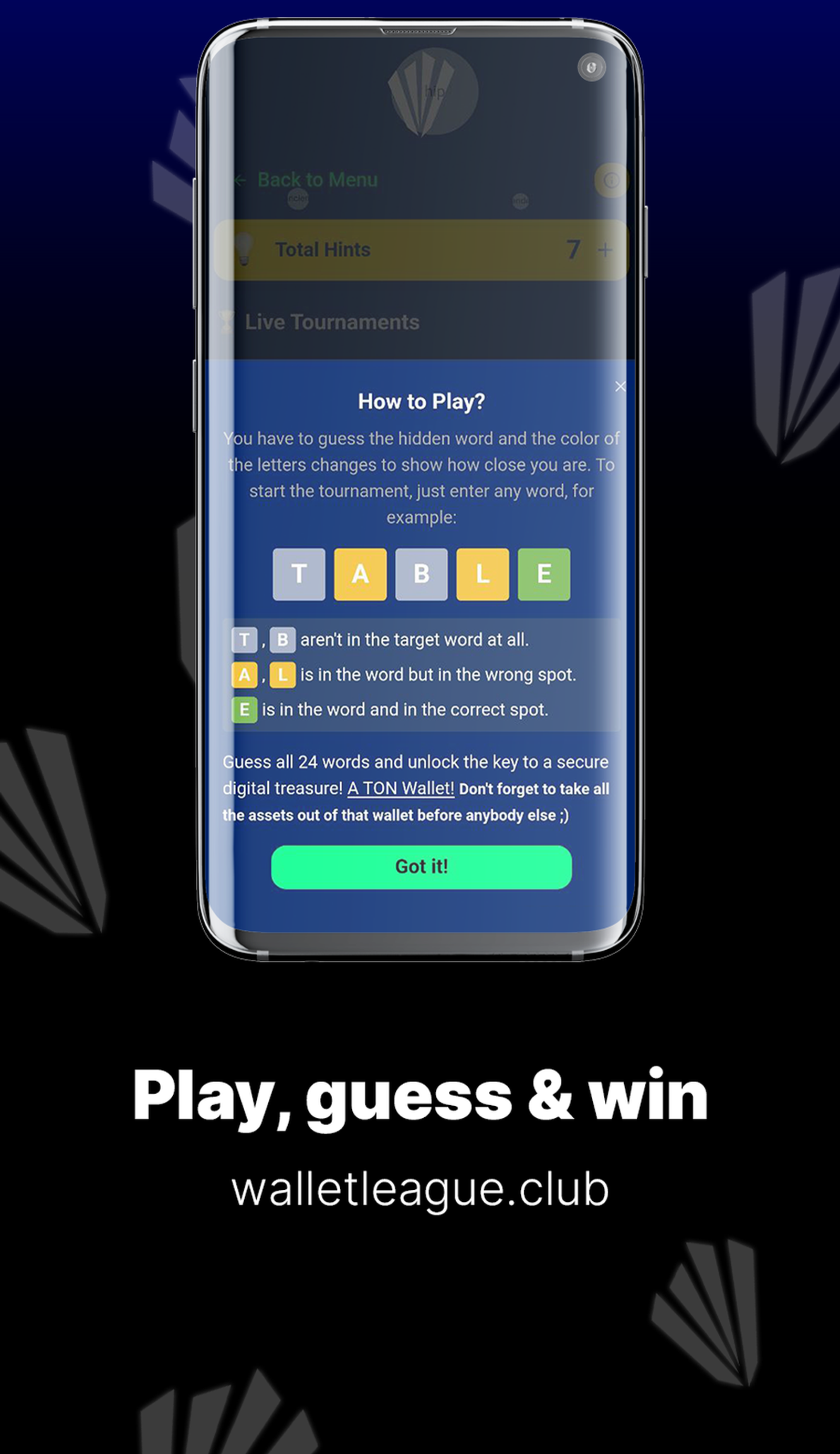 Wallet League 🏆 в Телеграм — скриншот 3