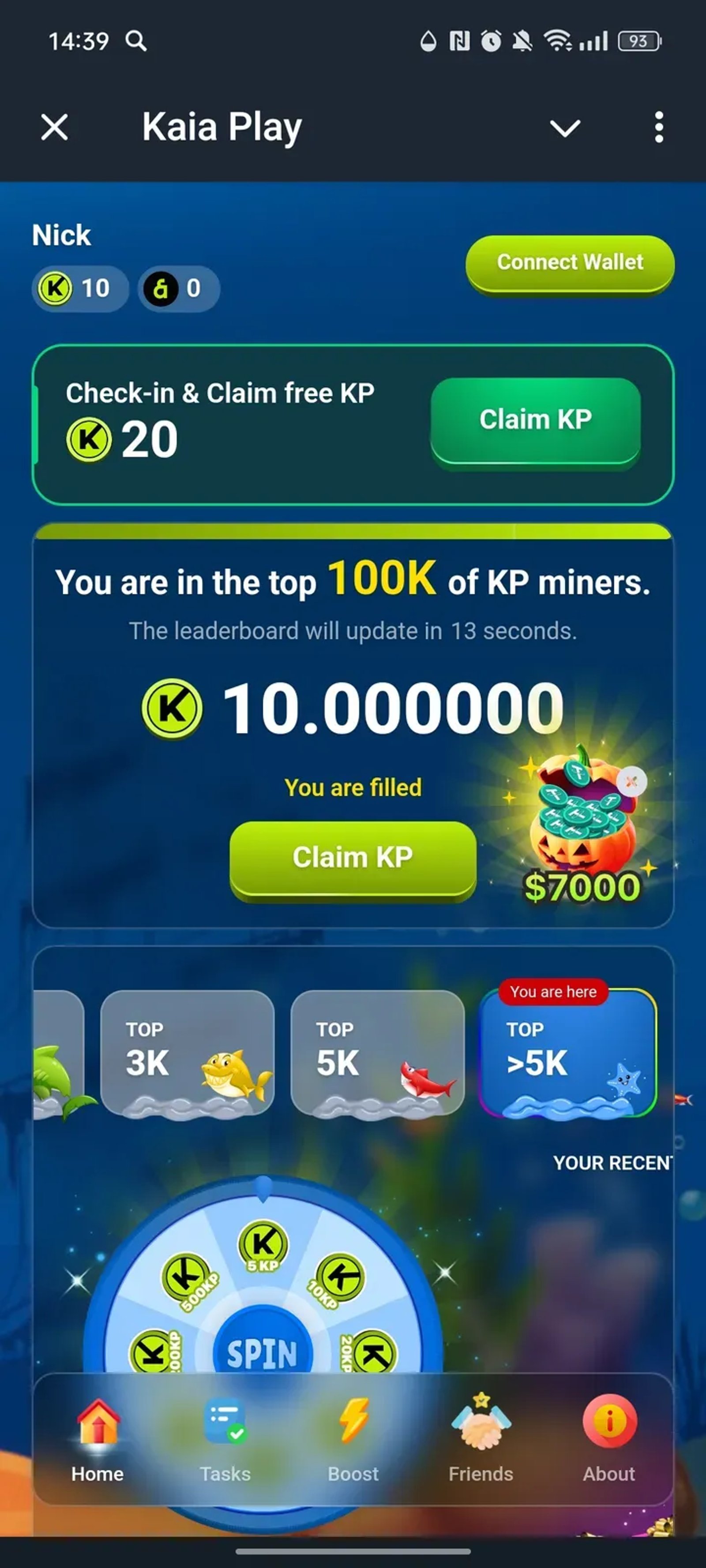 Kaia Play Telegram Screenshot 1