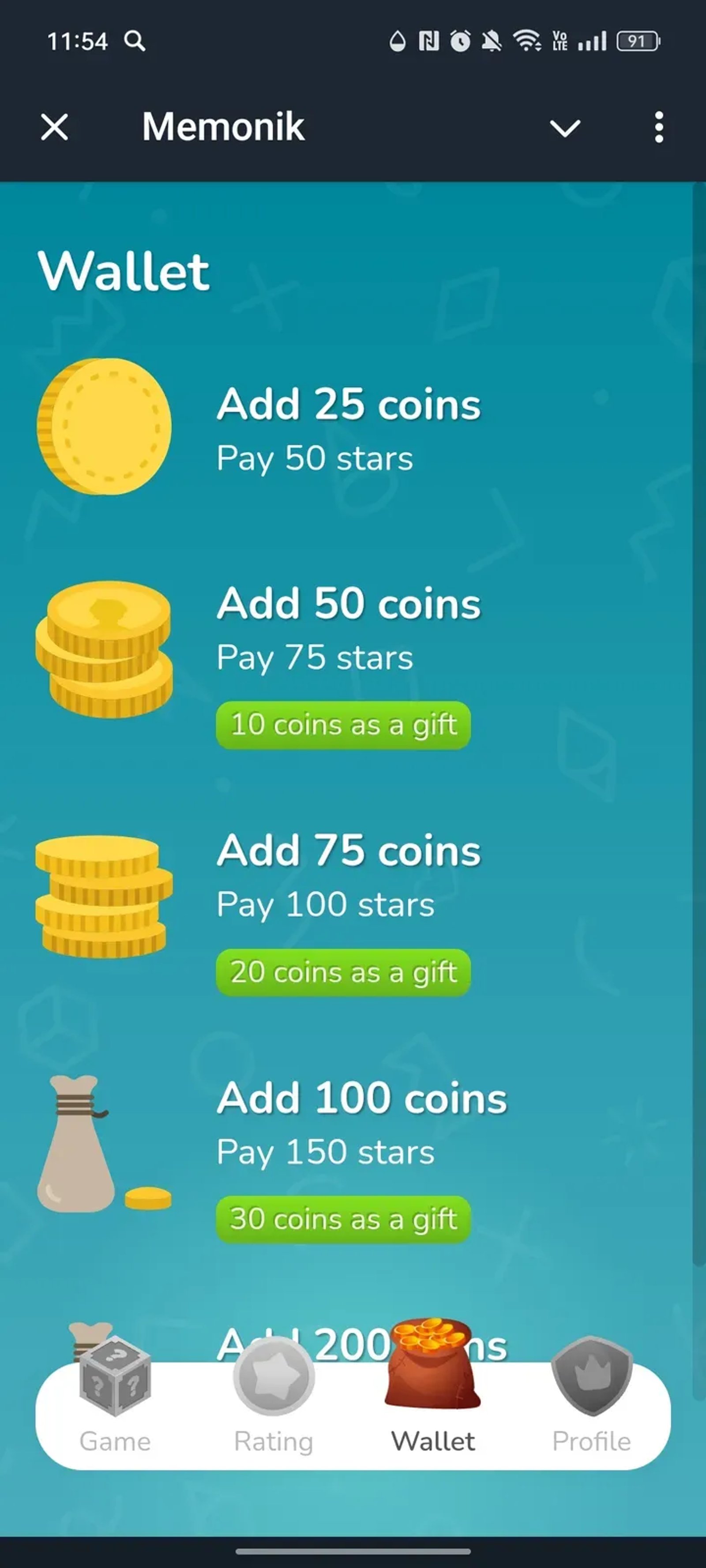 Memonik в Телеграм — скриншот 3