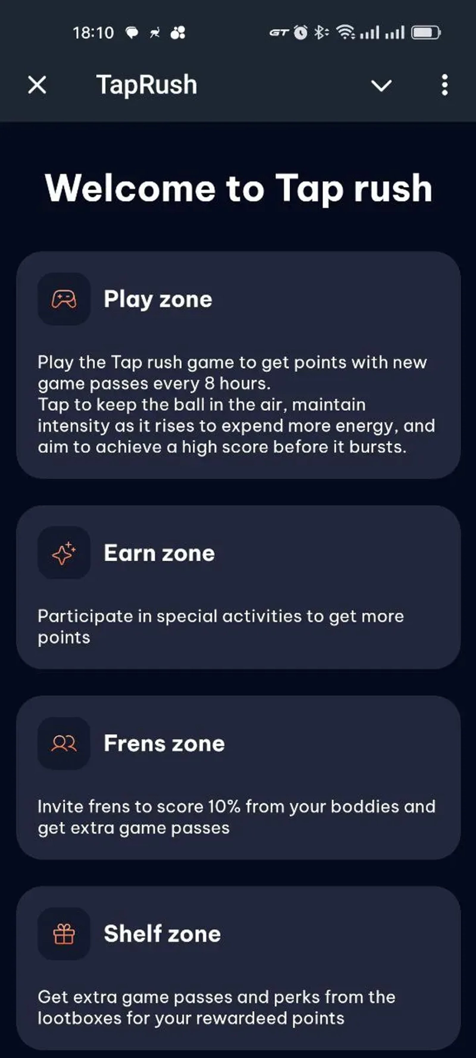 TapRush в Телеграм — скриншот 8