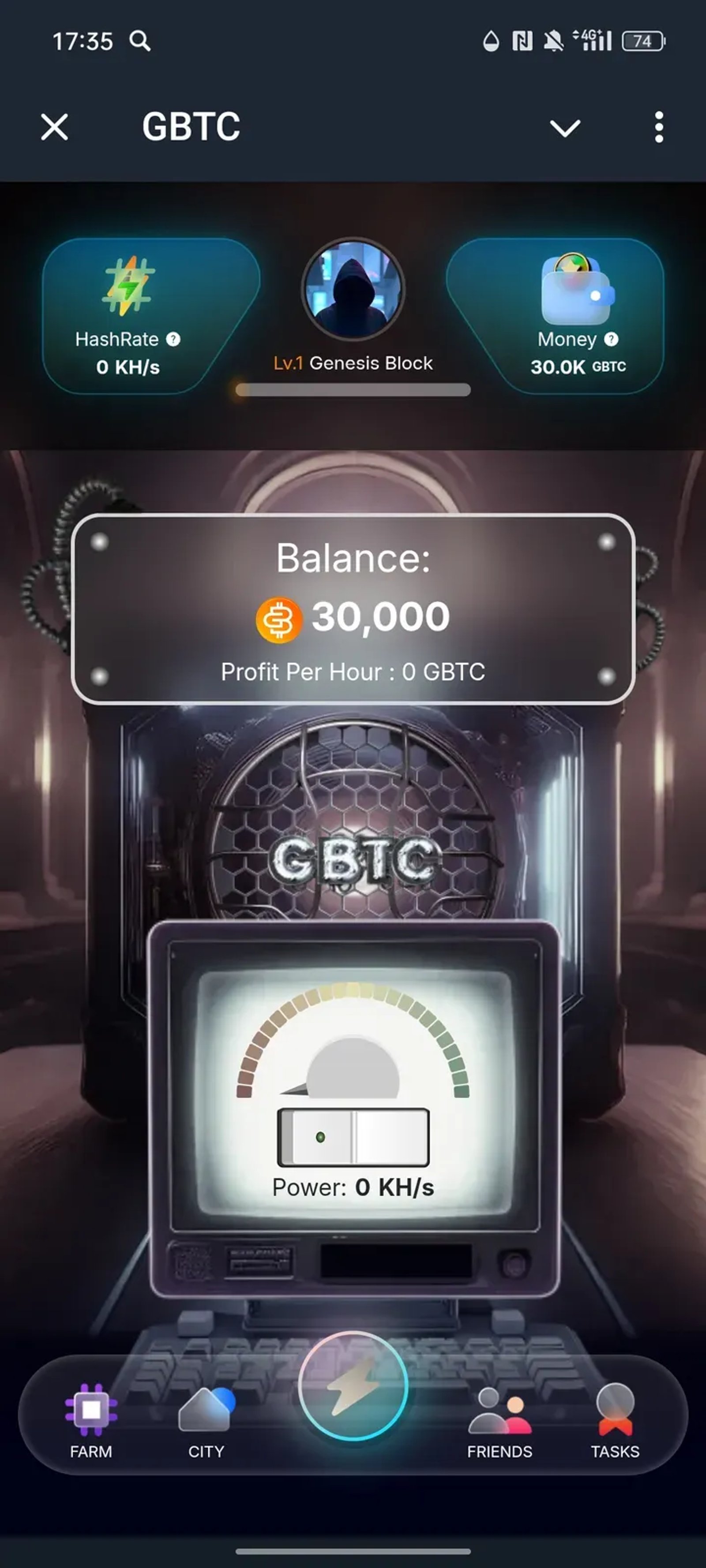 GBTC в Телеграм — скриншот 1