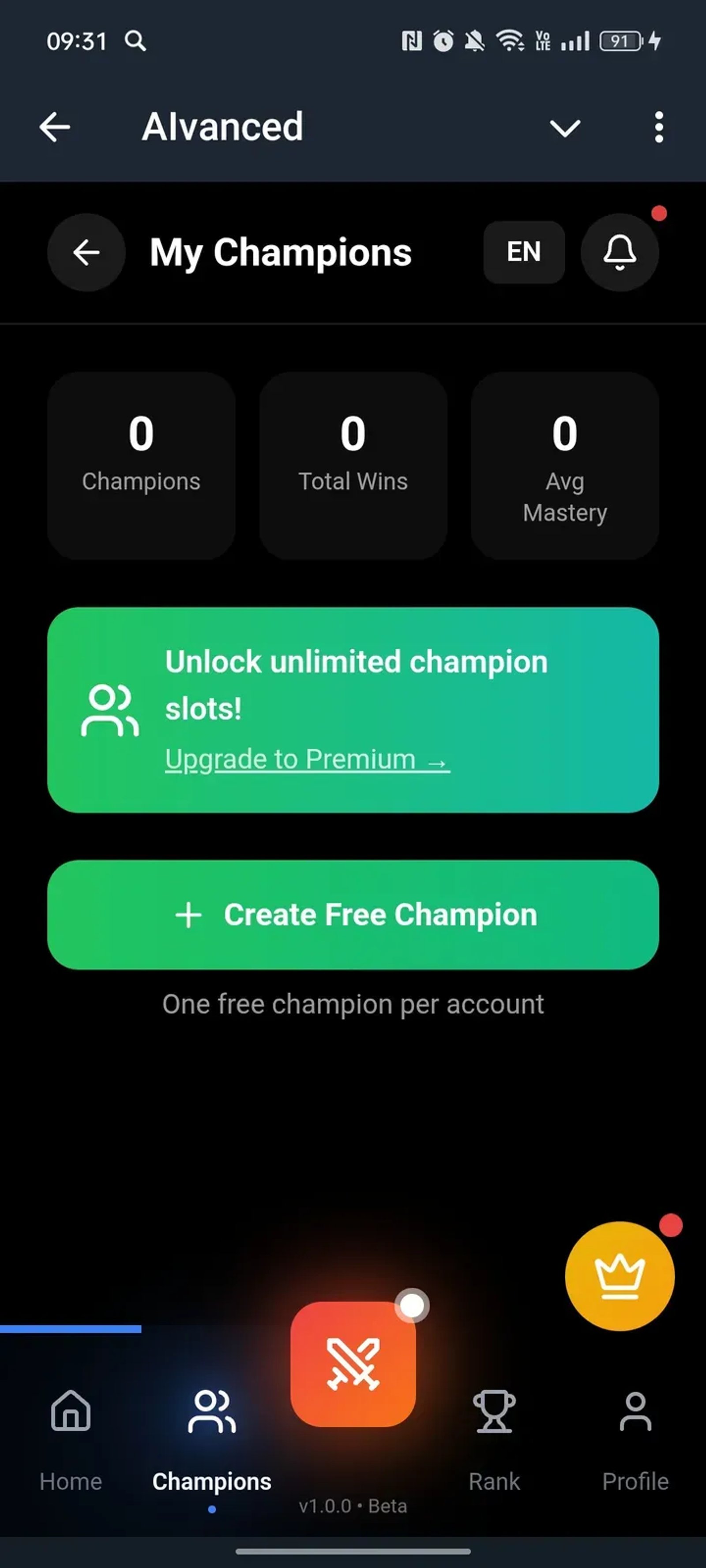 AIvanced Game Telegram Screenshot 2