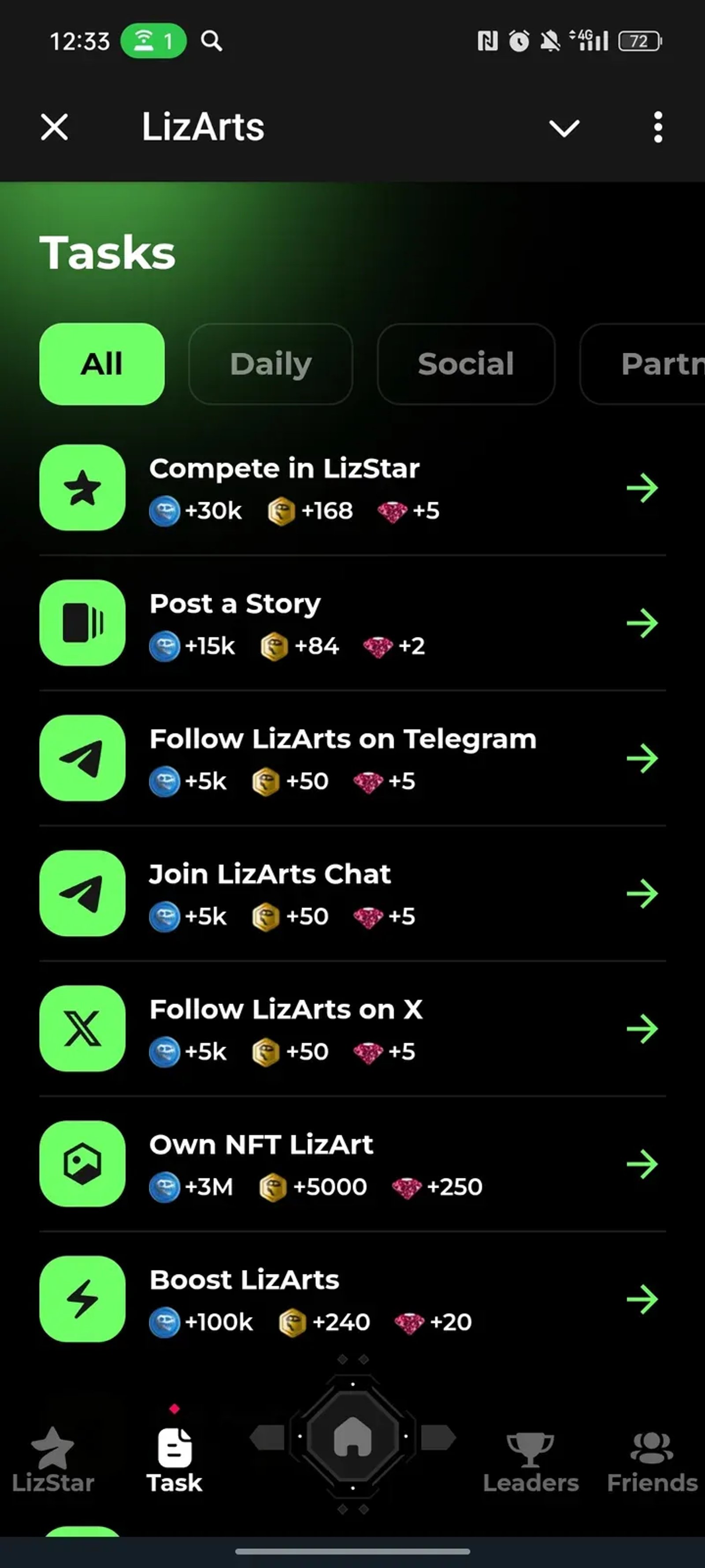 LizArts в Телеграм — скриншот 2