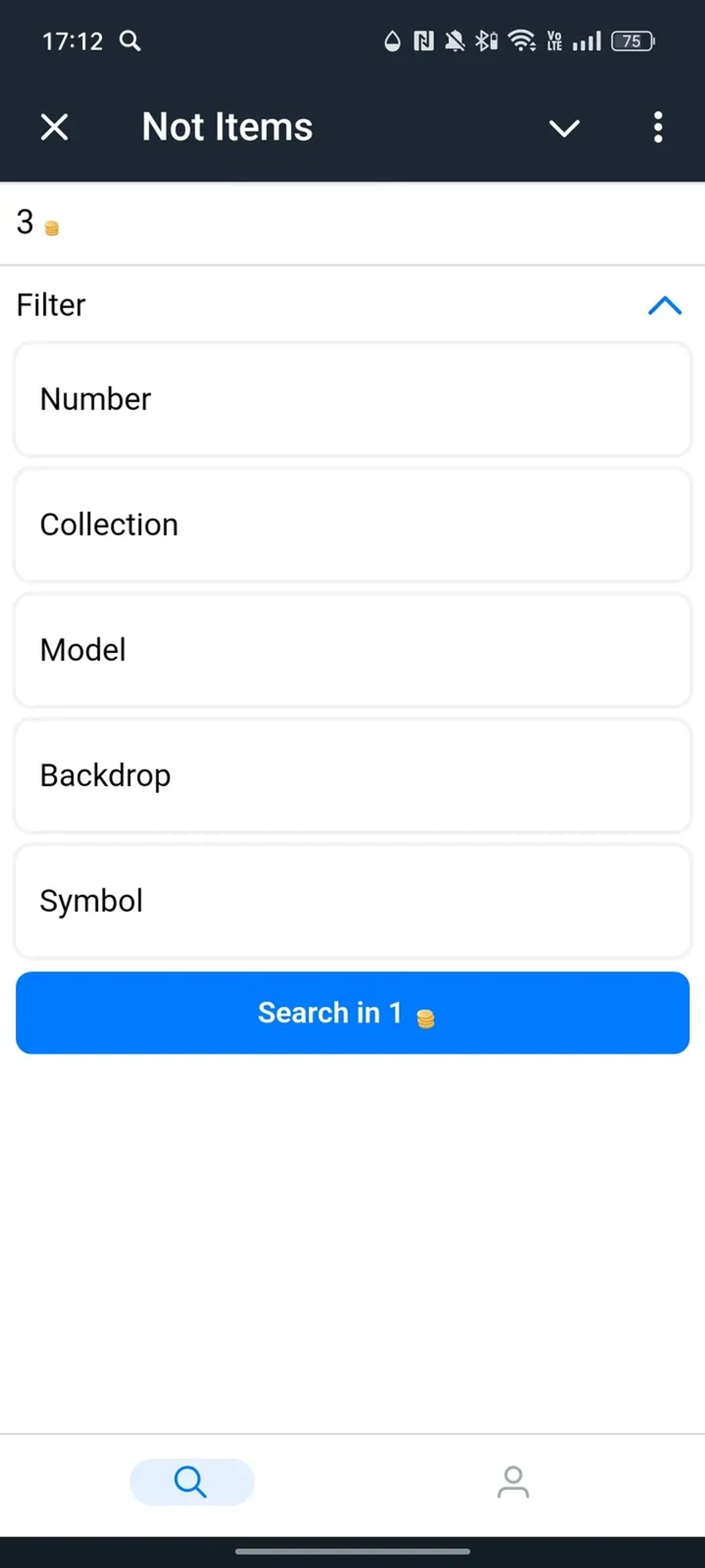 Not Items в Телеграм — скриншот 2