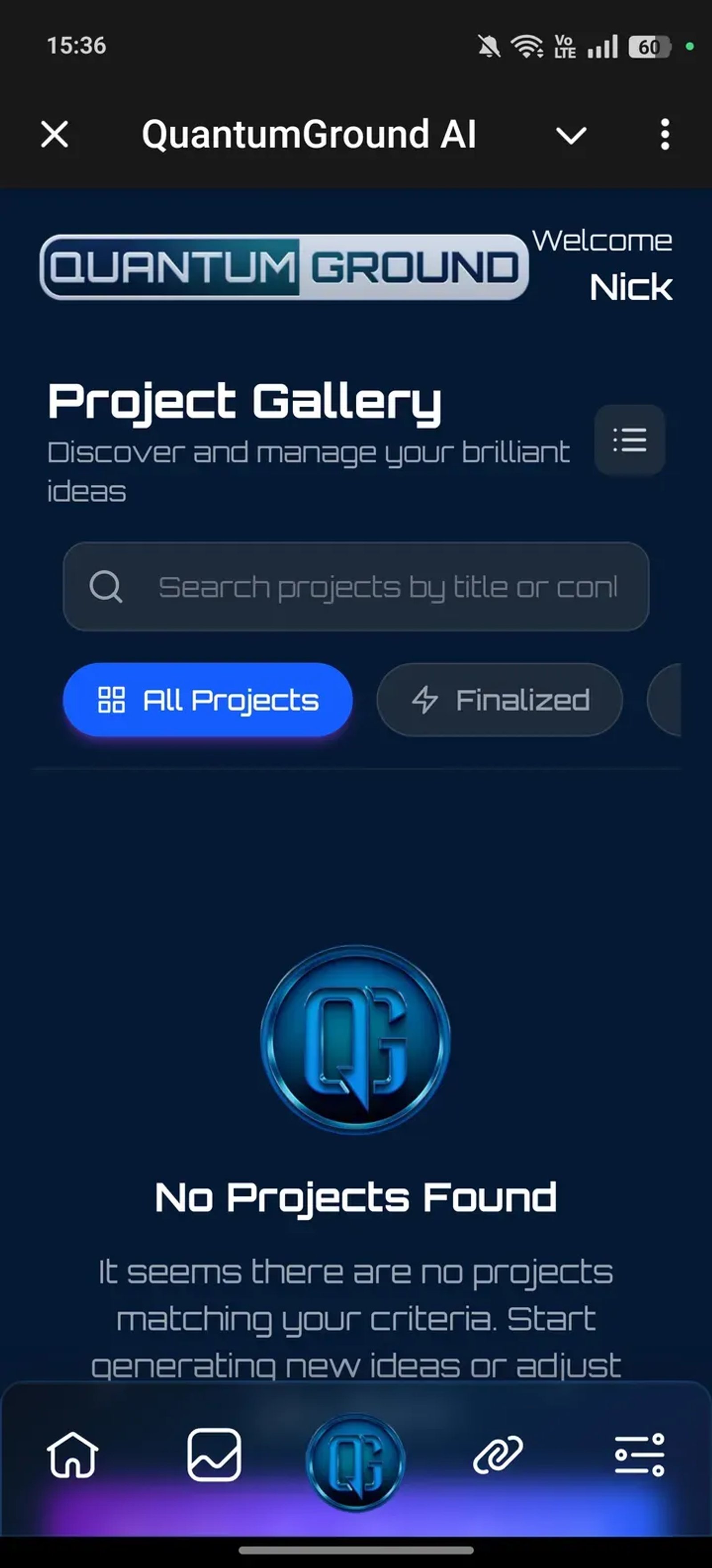 QuantumGround AI Telegram Screenshot 2