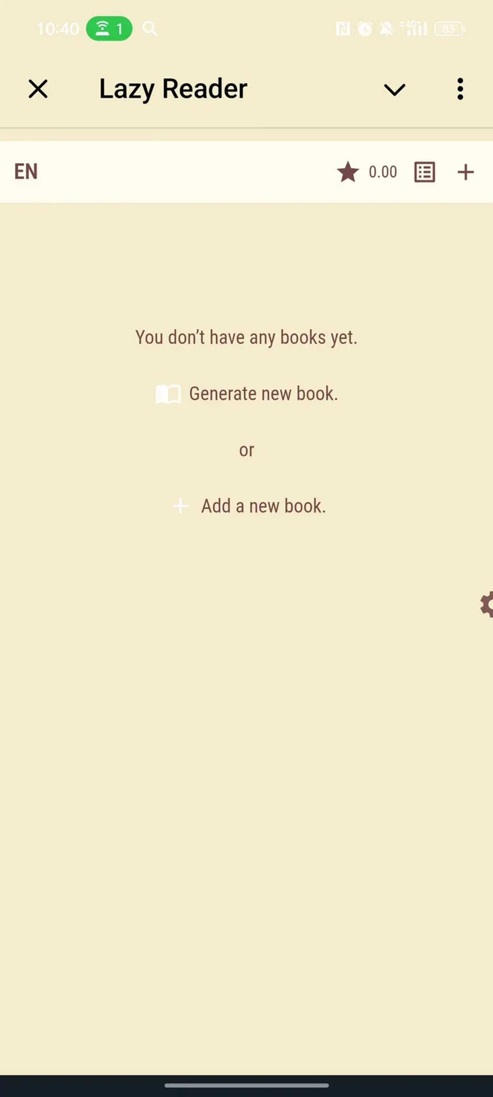 Lazy Reader в Телеграм — скриншот 1