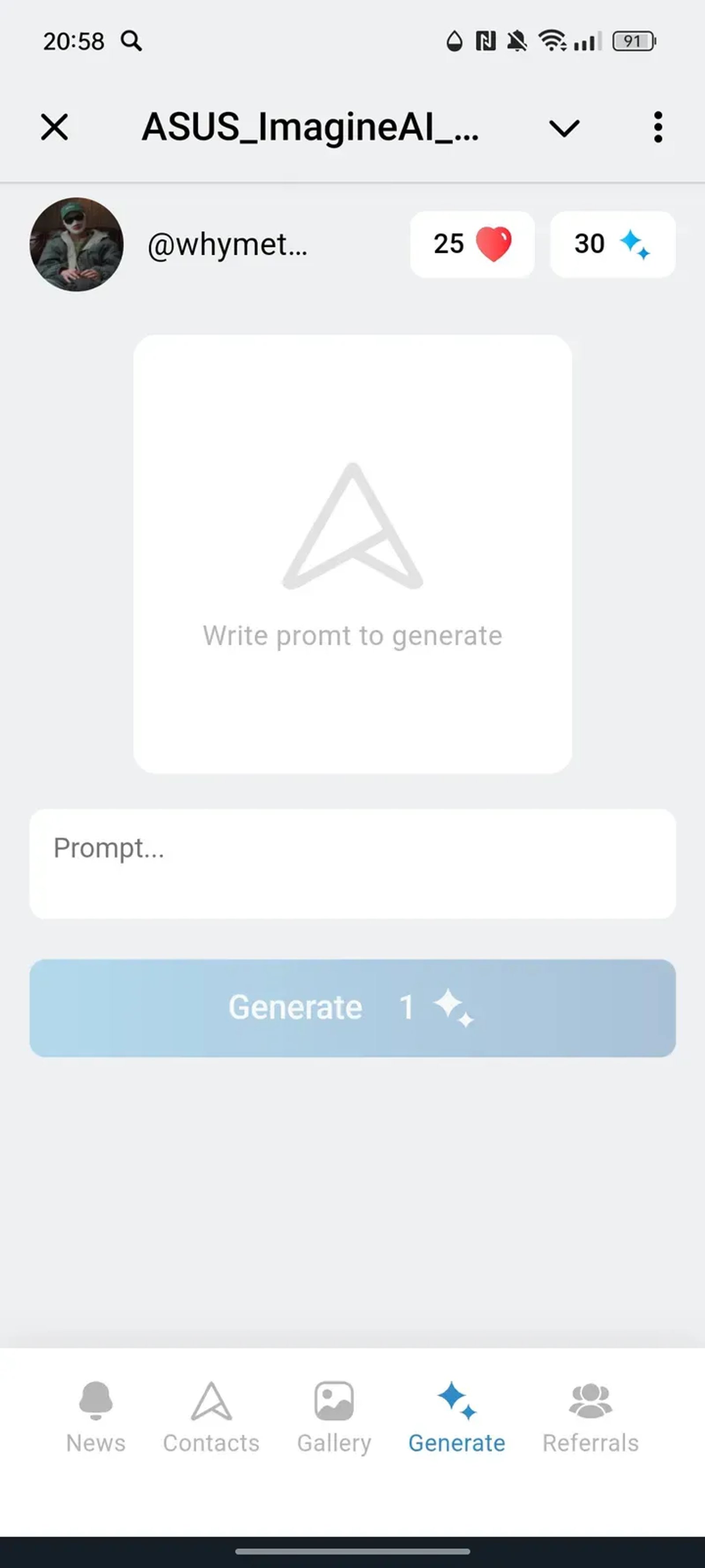 ASUS_ImagineAI_bot в Телеграм — скриншот 4