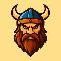 Vikings Logo Telegram