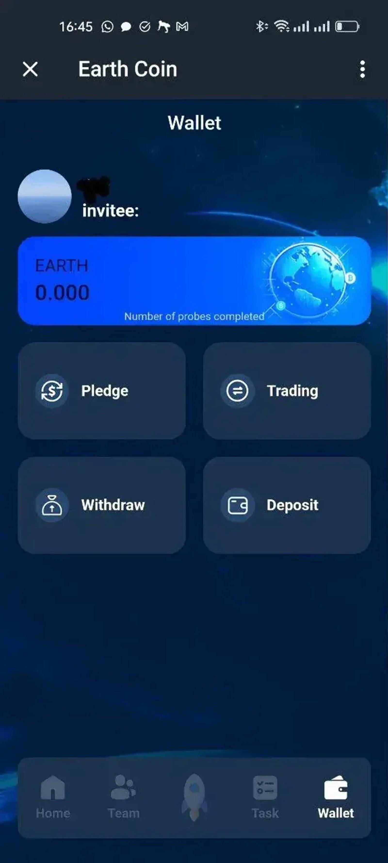 Earth Coin в Телеграм — скриншот 2