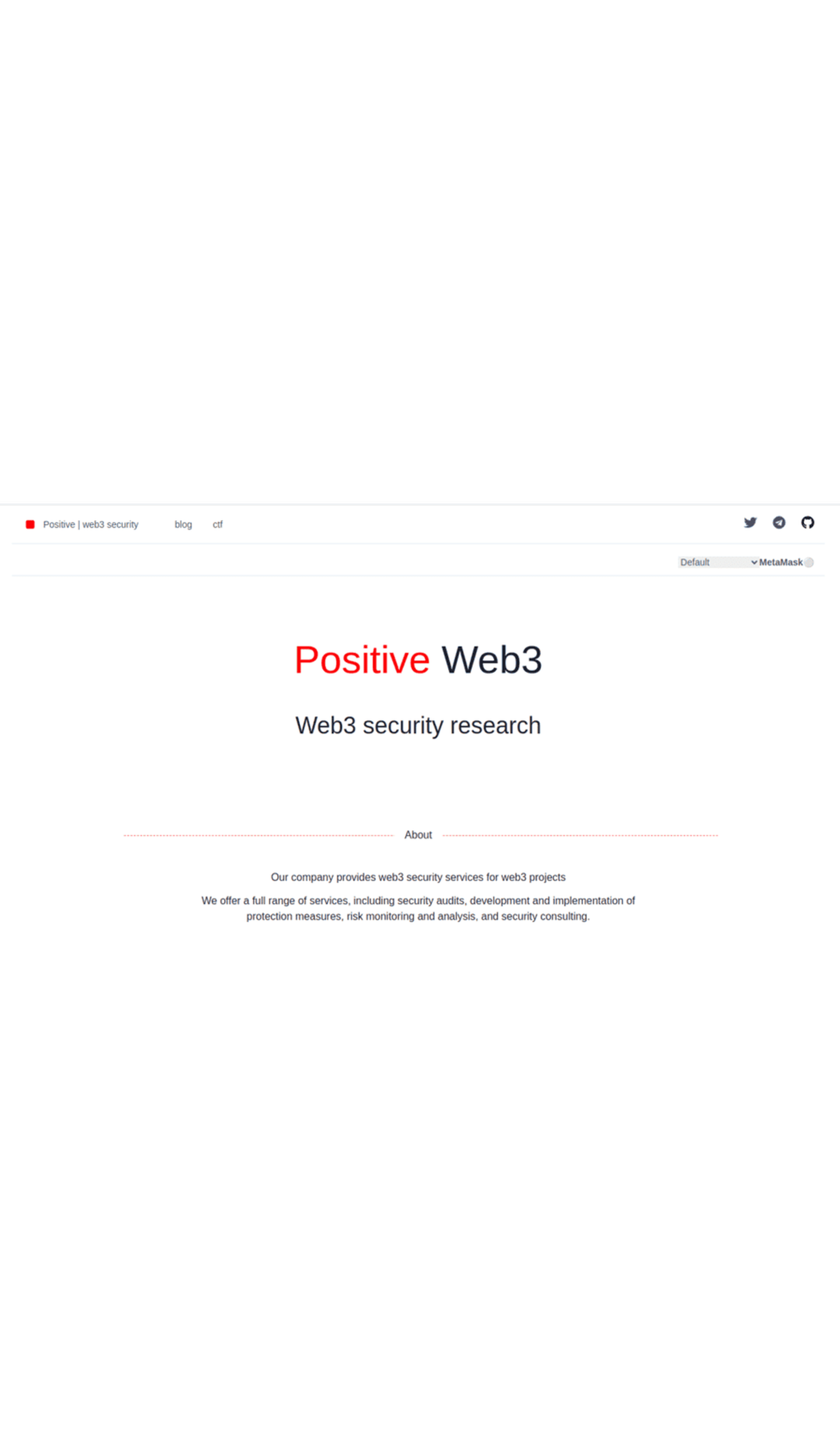 PositiveWeb3 в Телеграм — скриншот 2