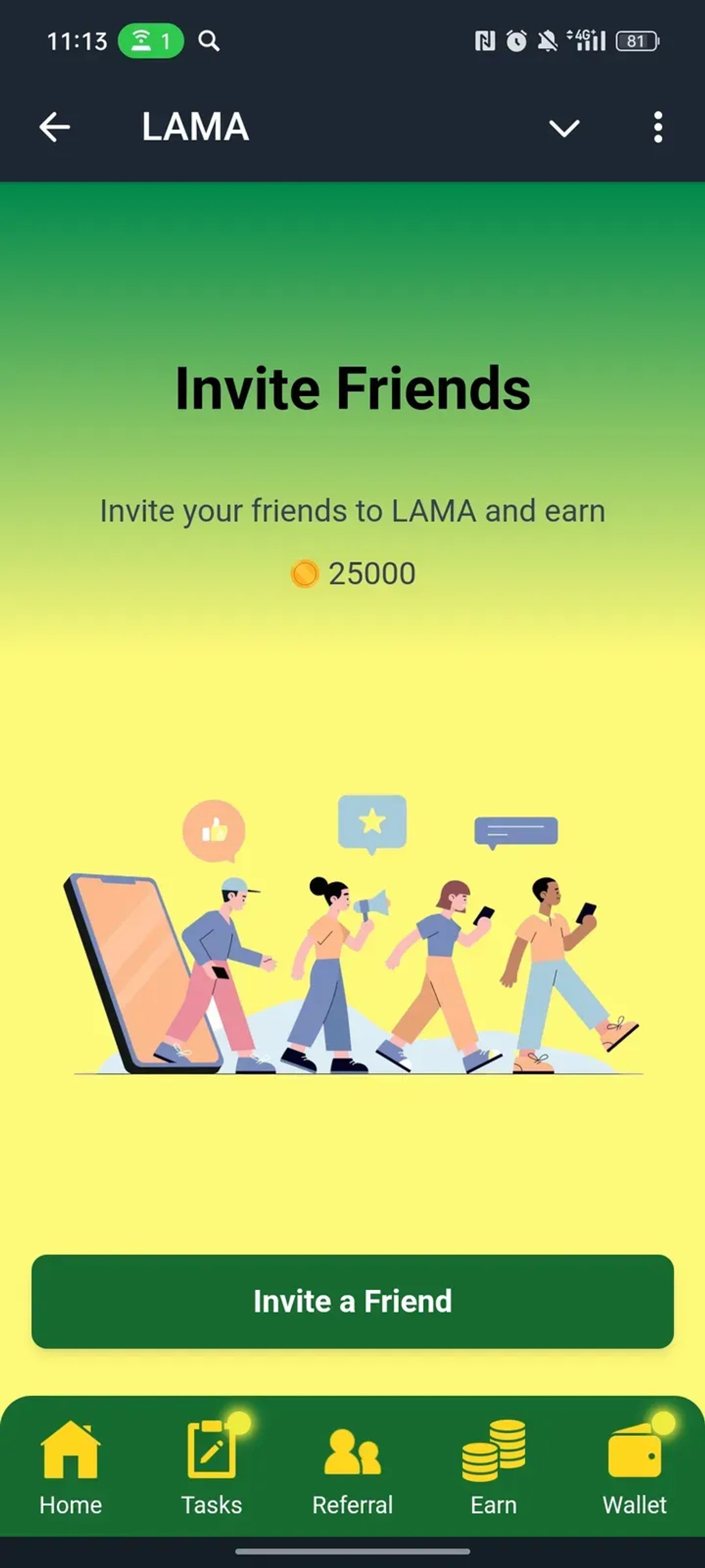 LAMA Telegram Screenshot 3