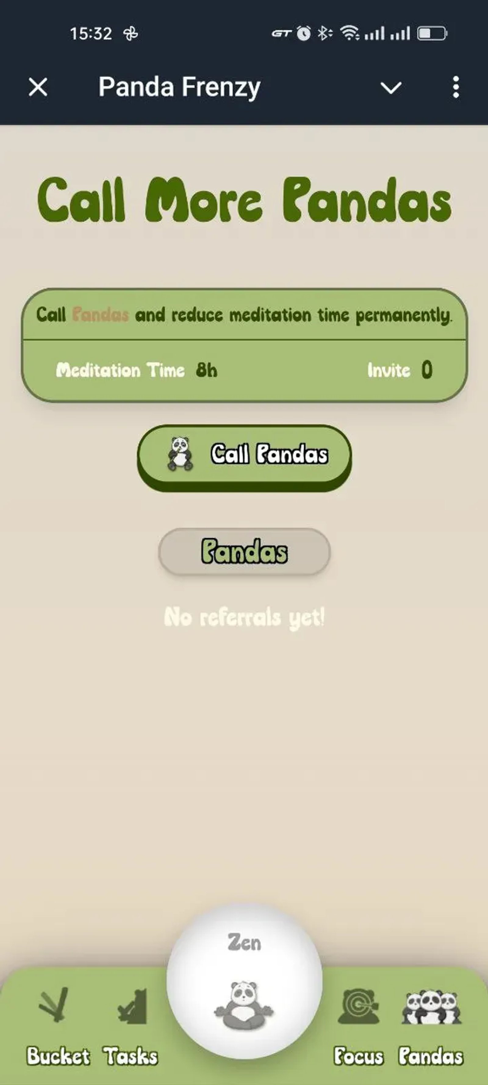 Panda Frenzy в Телеграм — скриншот 4