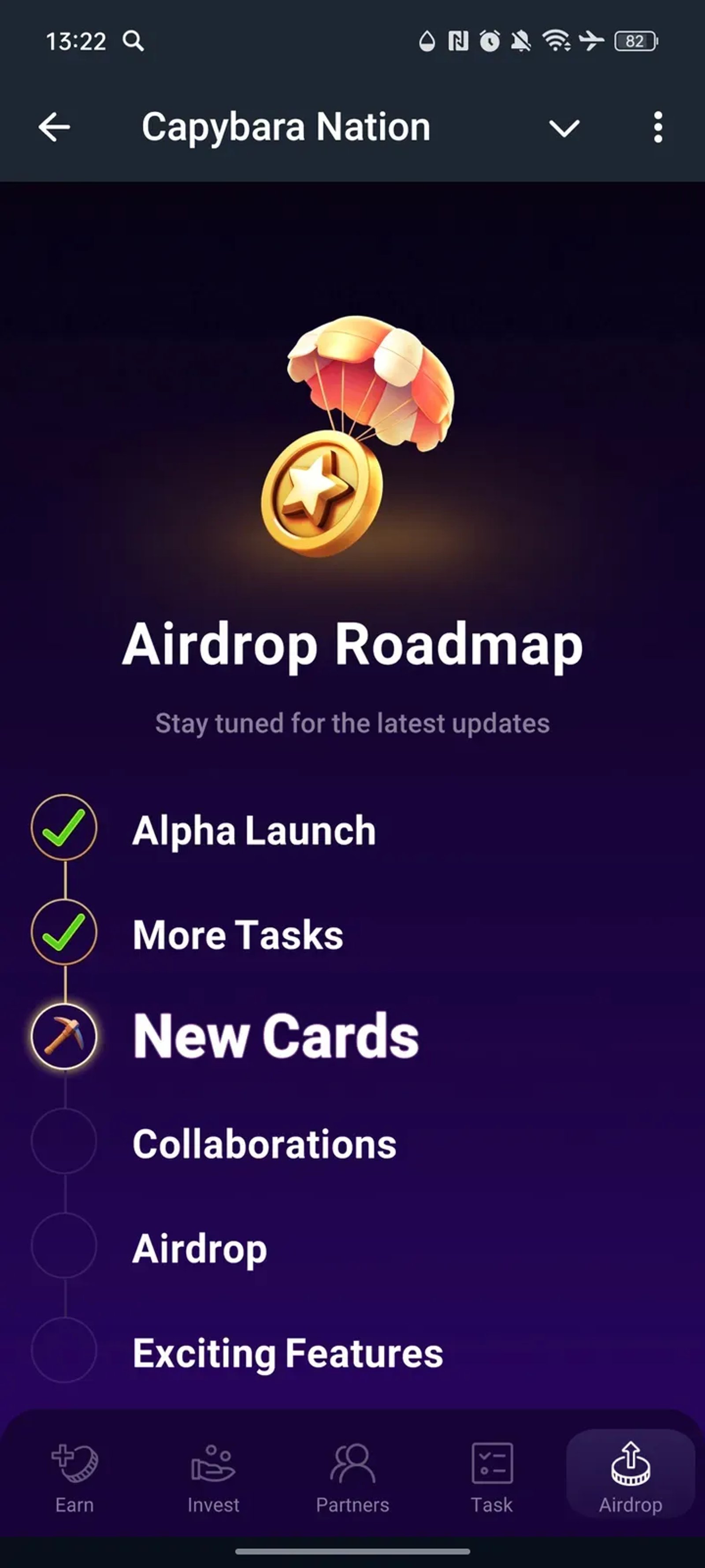 Capybara Nation в Телеграм — скриншот 5