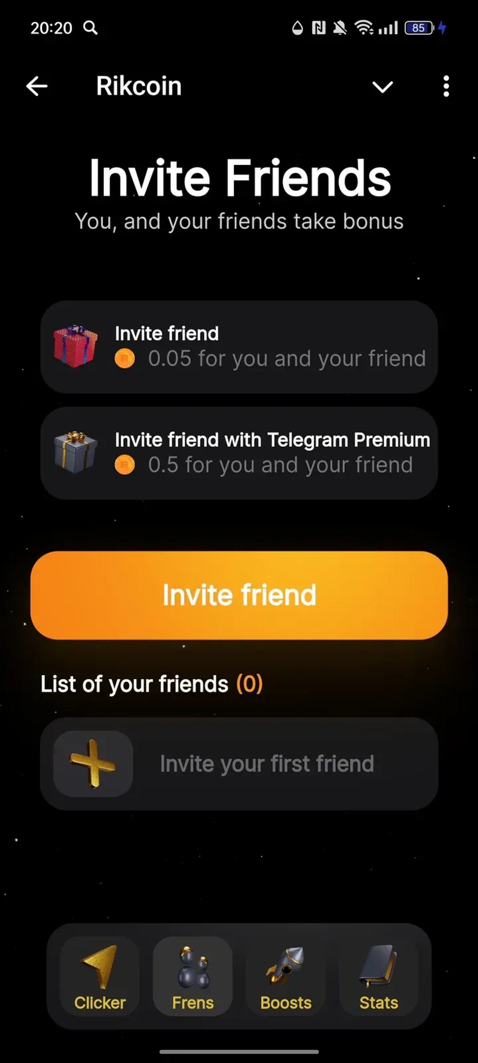 Rikcoin Telegram Screenshot 2