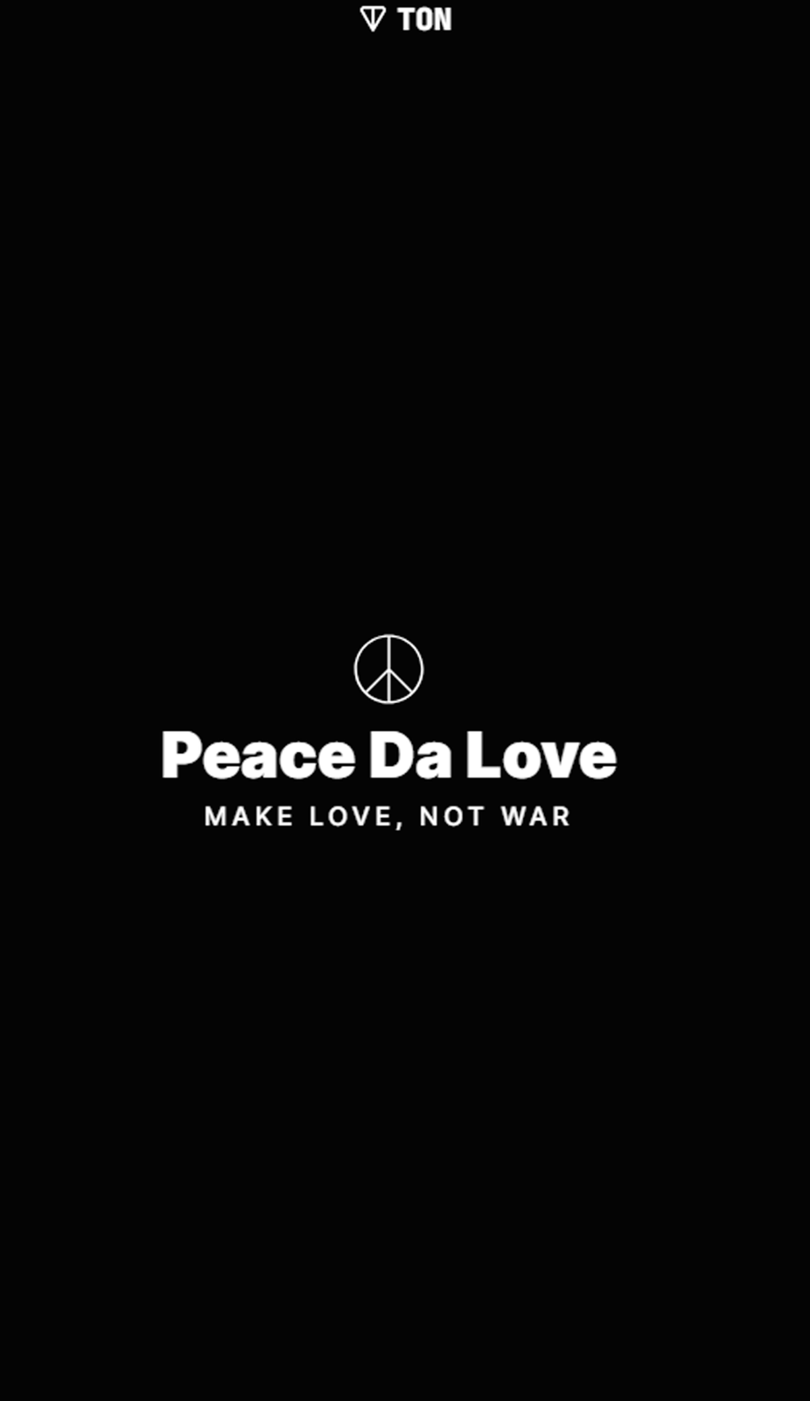 Peace Da Love в Телеграм — скриншот 1