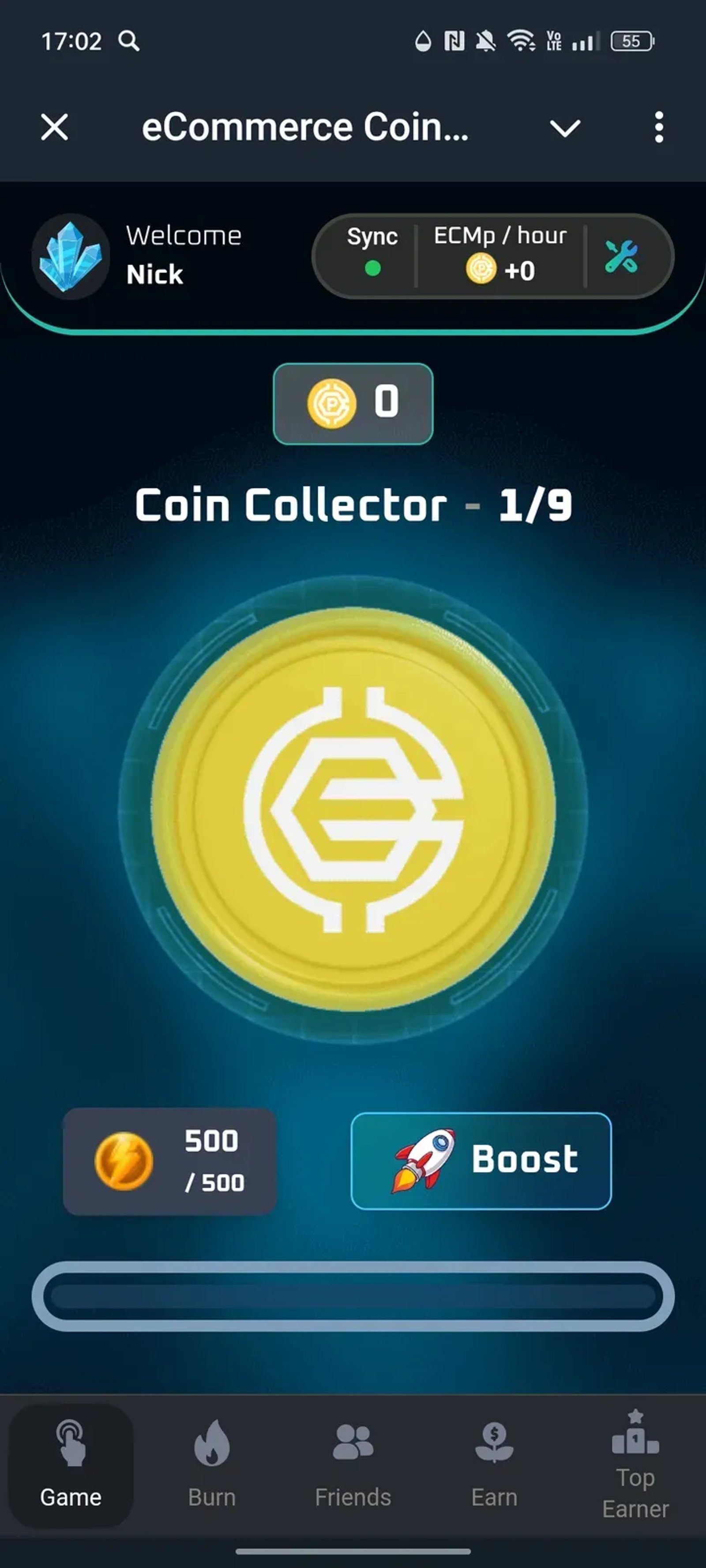 eCommerce Coin (ECM) в Телеграм — скриншот 1