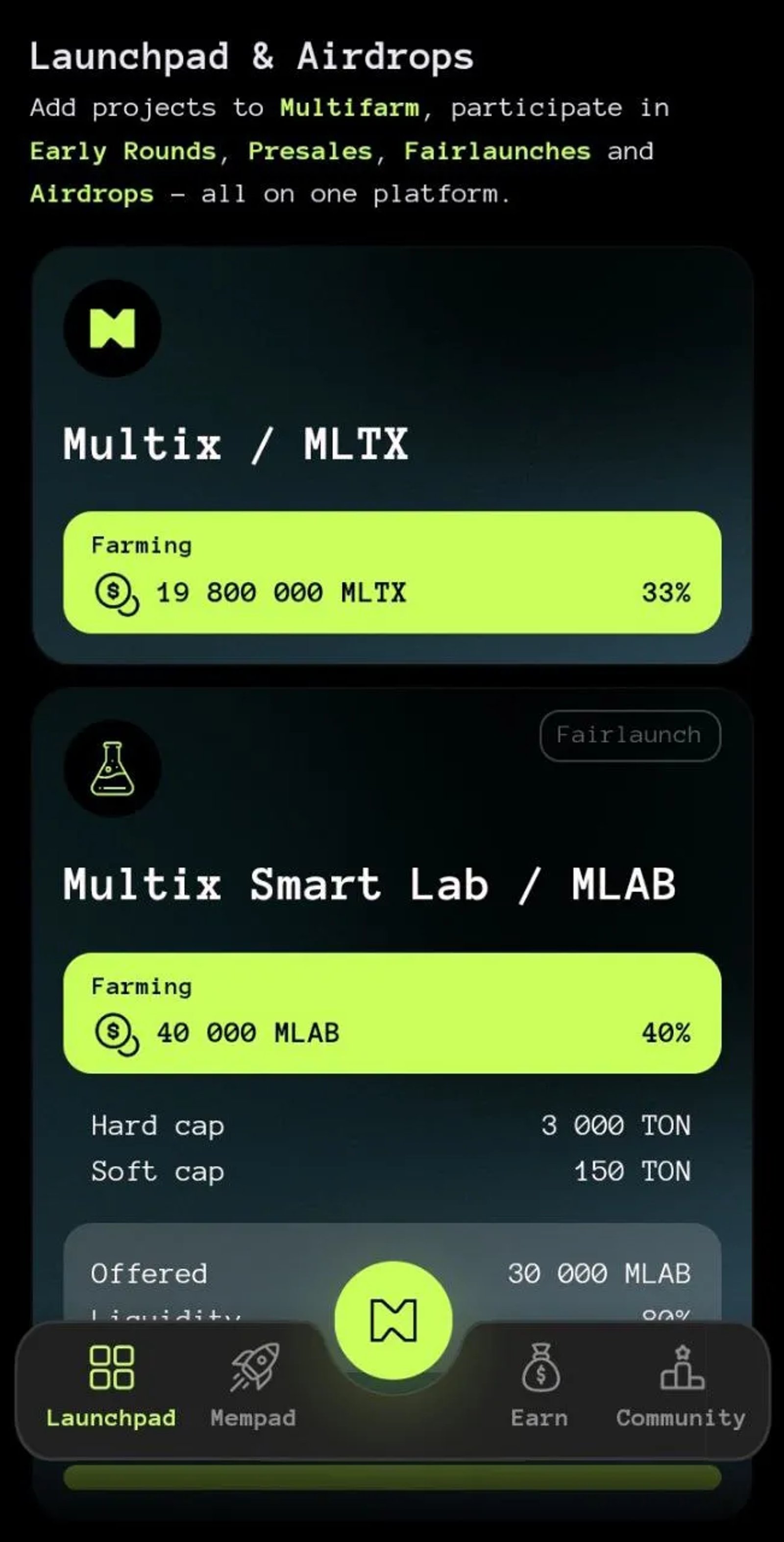 MULTIX в Телеграм — скриншот 6